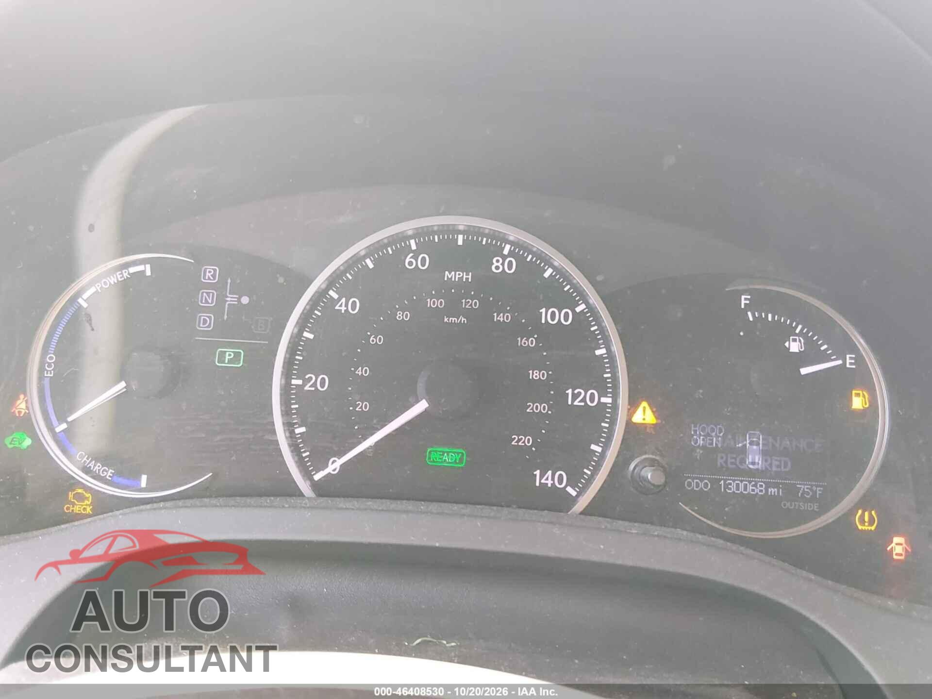 LEXUS CT 200H 2012 - JTHKD5BH2C2088974