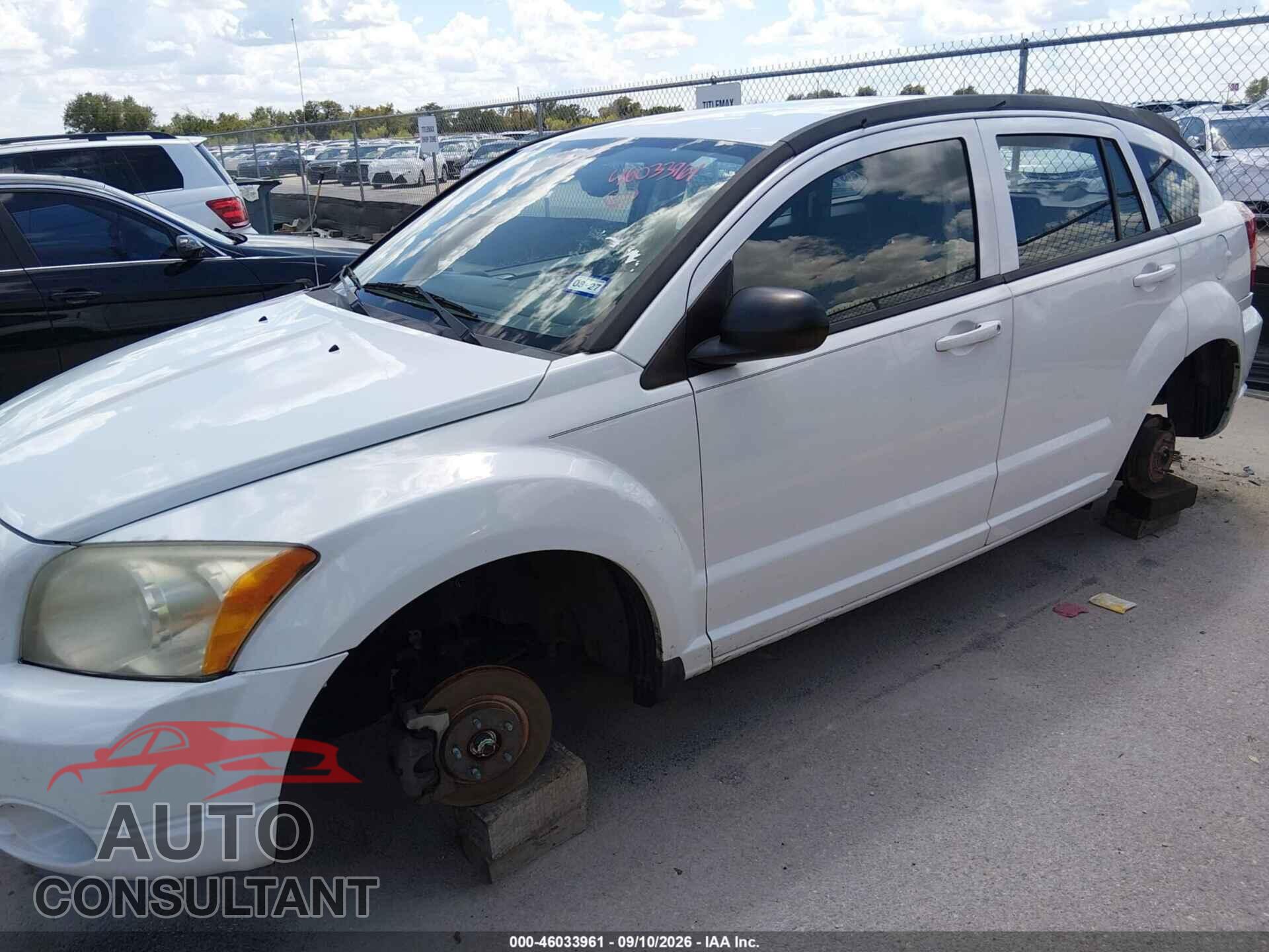 DODGE CALIBER 2012 - 1C3CDWDAXCD508274