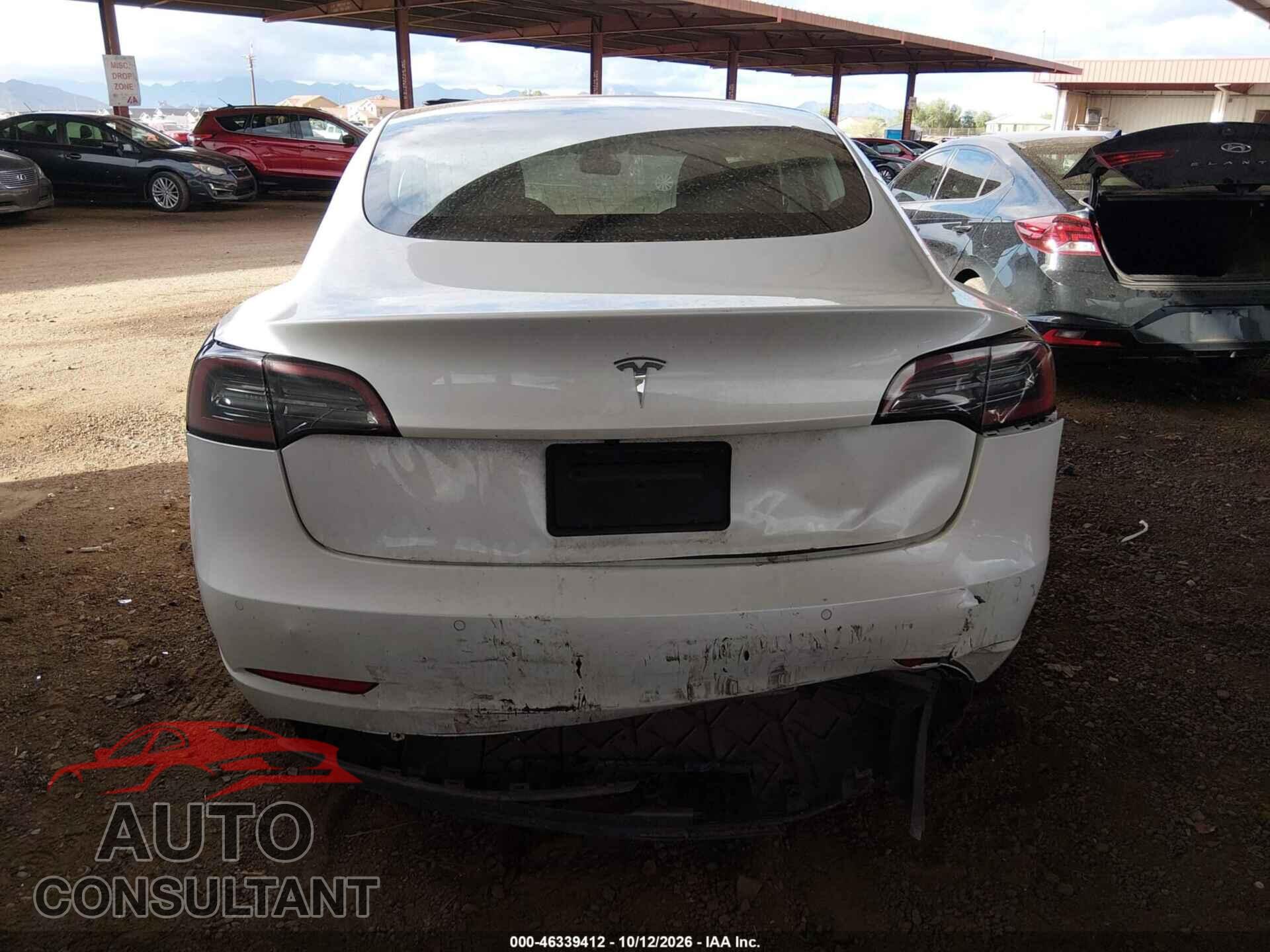TESLA MODEL 3 2020 - 5YJ3E1EA4LF797560