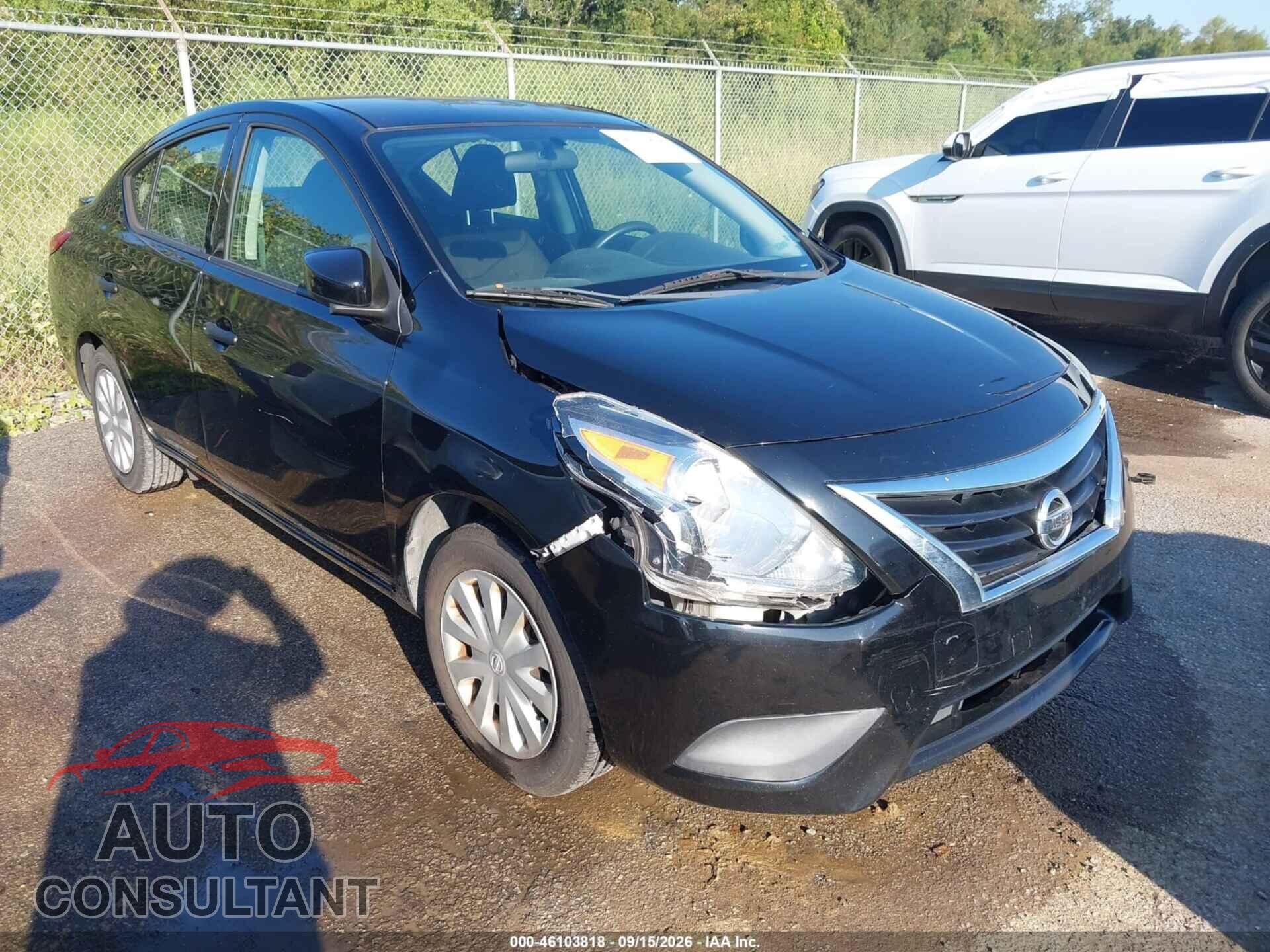 NISSAN VERSA 2019 - 3N1CN7AP3KL822979