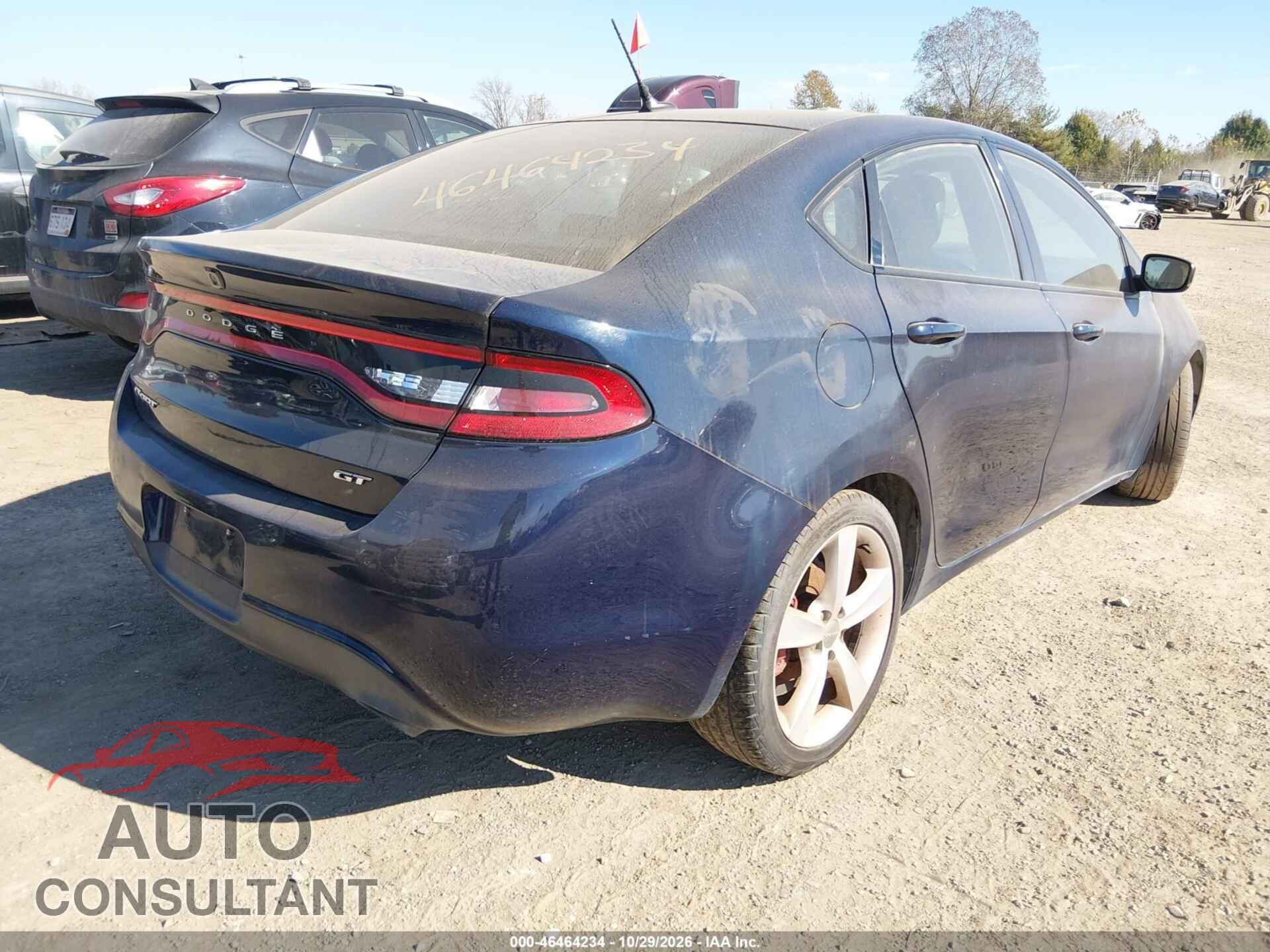 DODGE DART 2014 - 1C3CDFEBXED675244