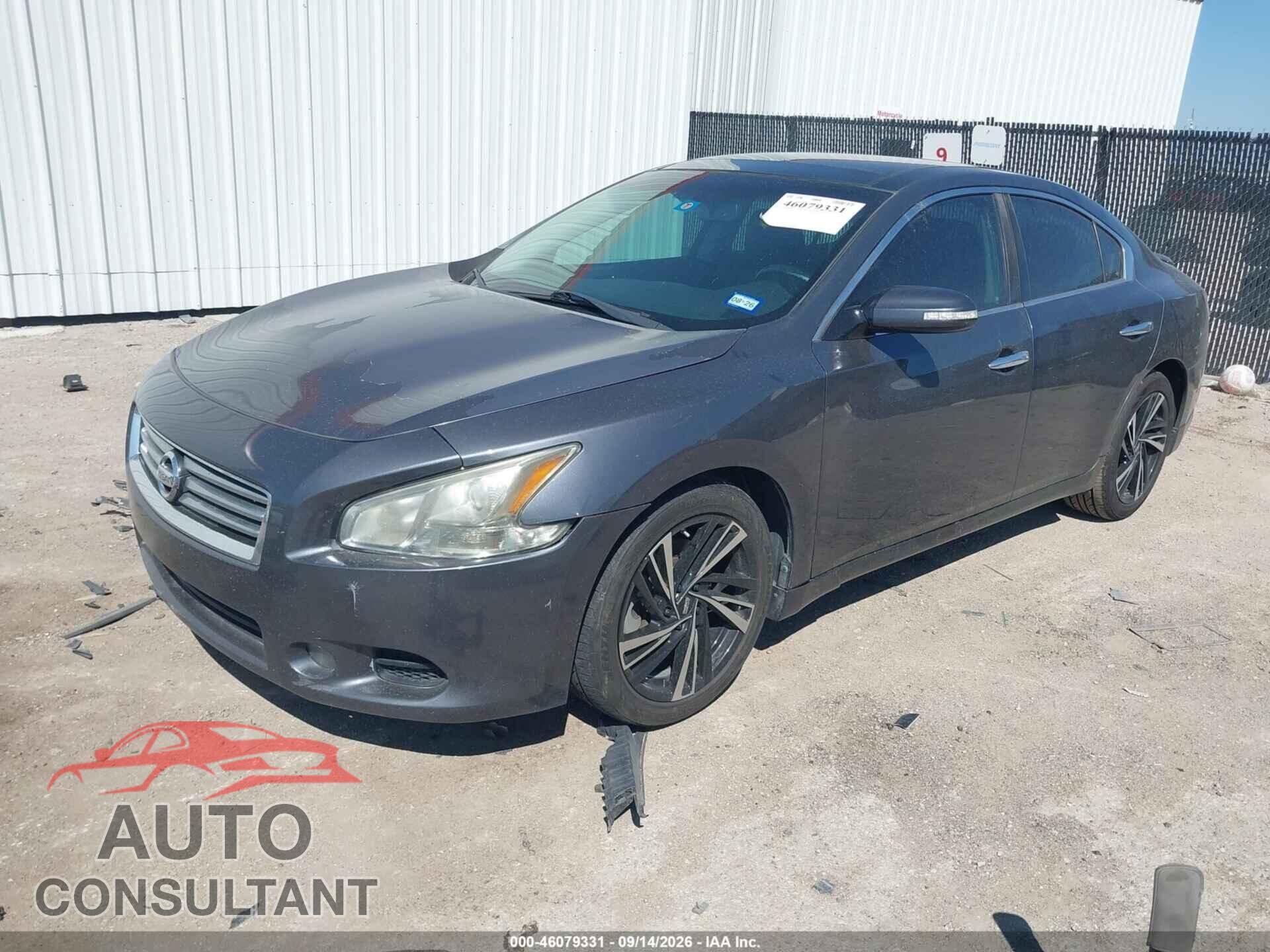 NISSAN MAXIMA 2012 - 1N4AA5AP1CC823832