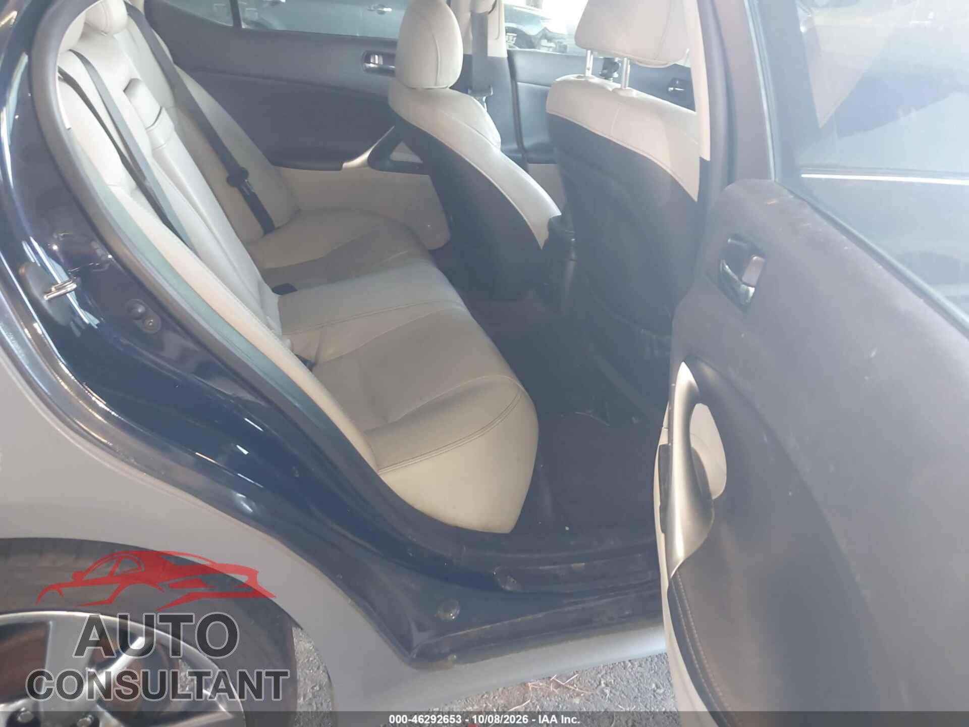 LEXUS IS 250 2010 - JTHBF5C24A5122087