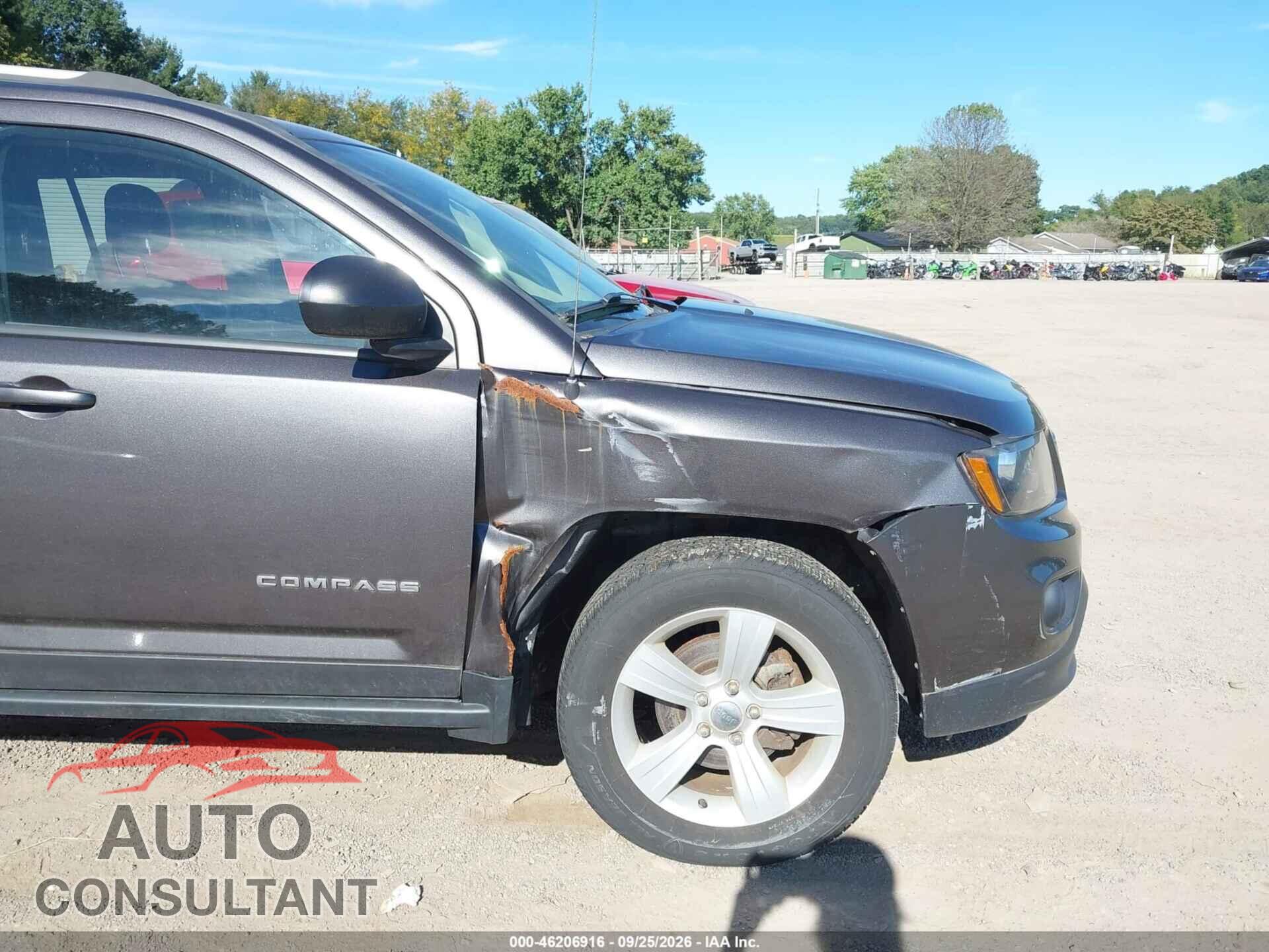 JEEP COMPASS 2016 - 1C4NJDBBXGD663068