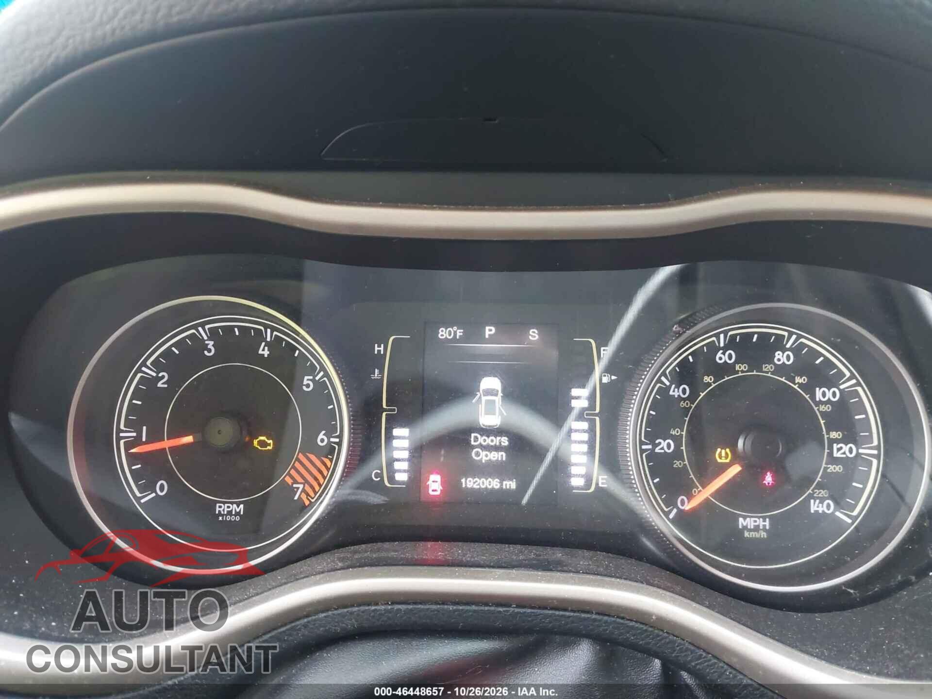 JEEP CHEROKEE 2015 - 1C4PJLAB8FW684220