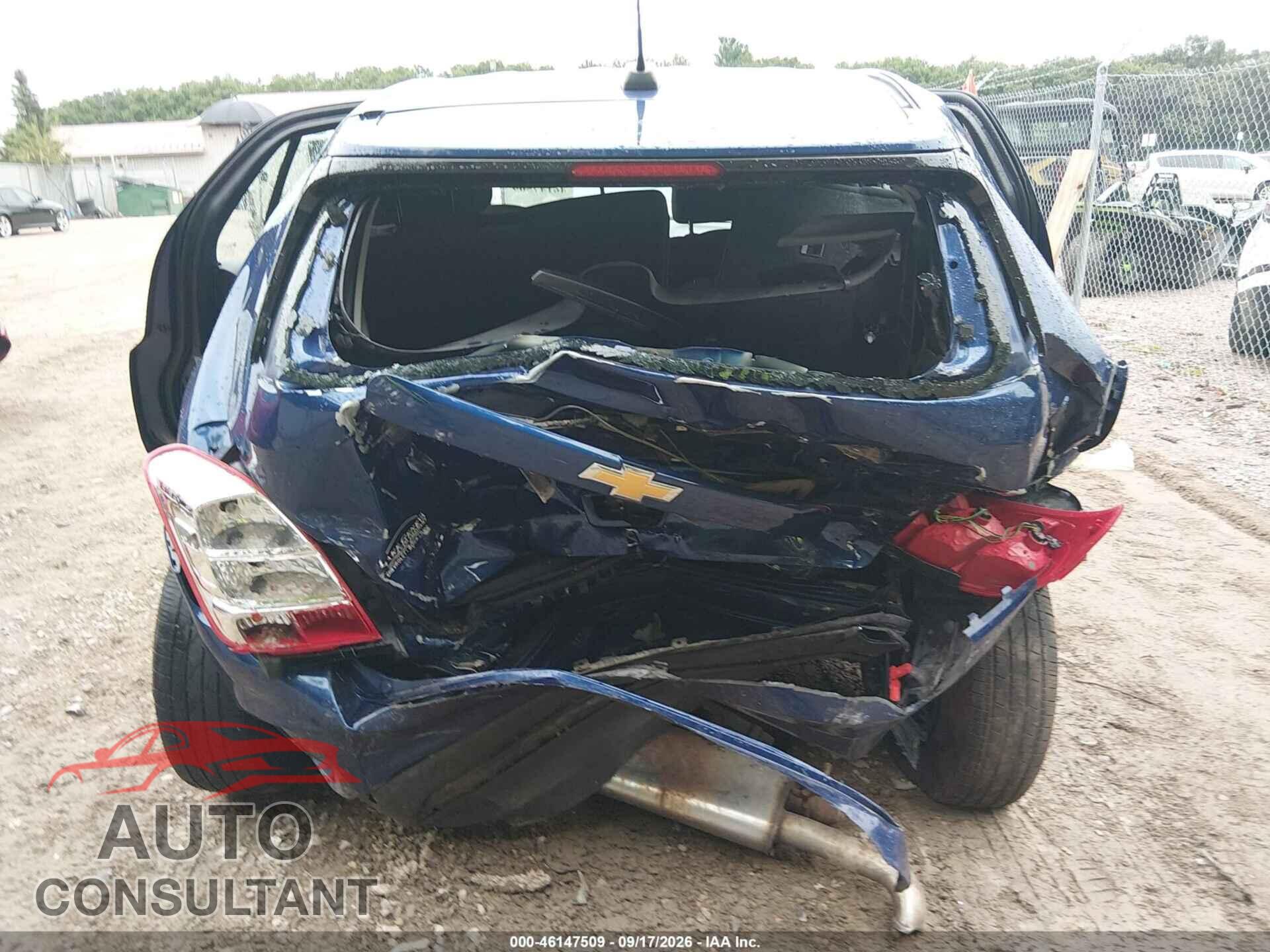 CHEVROLET TRAX 2017 - 3GNCJKSB3HL187731
