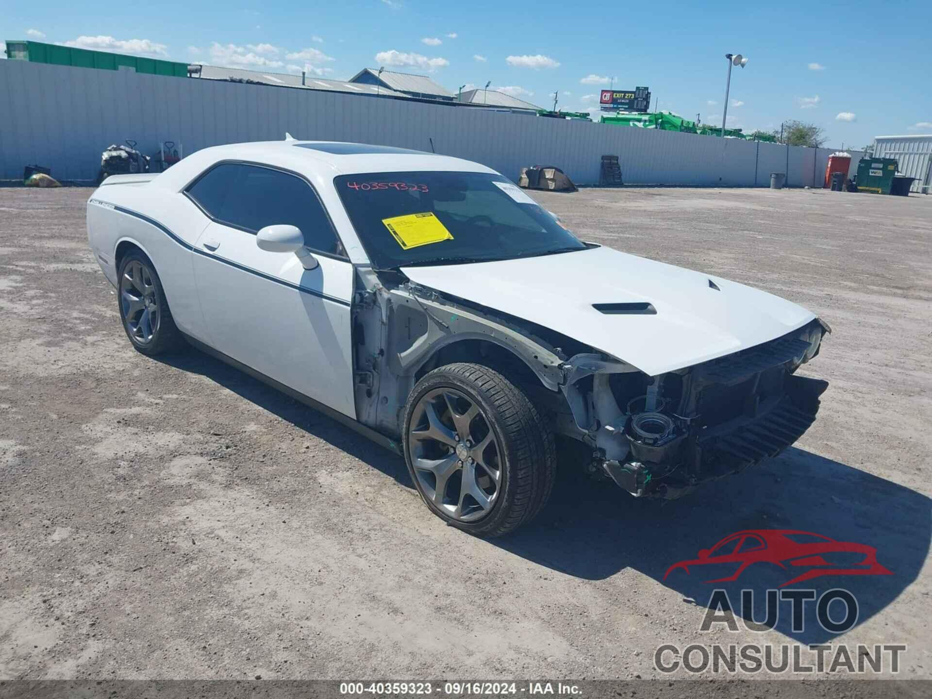 DODGE CHALLENGER 2016 - 2C3CDZAG8GH232356