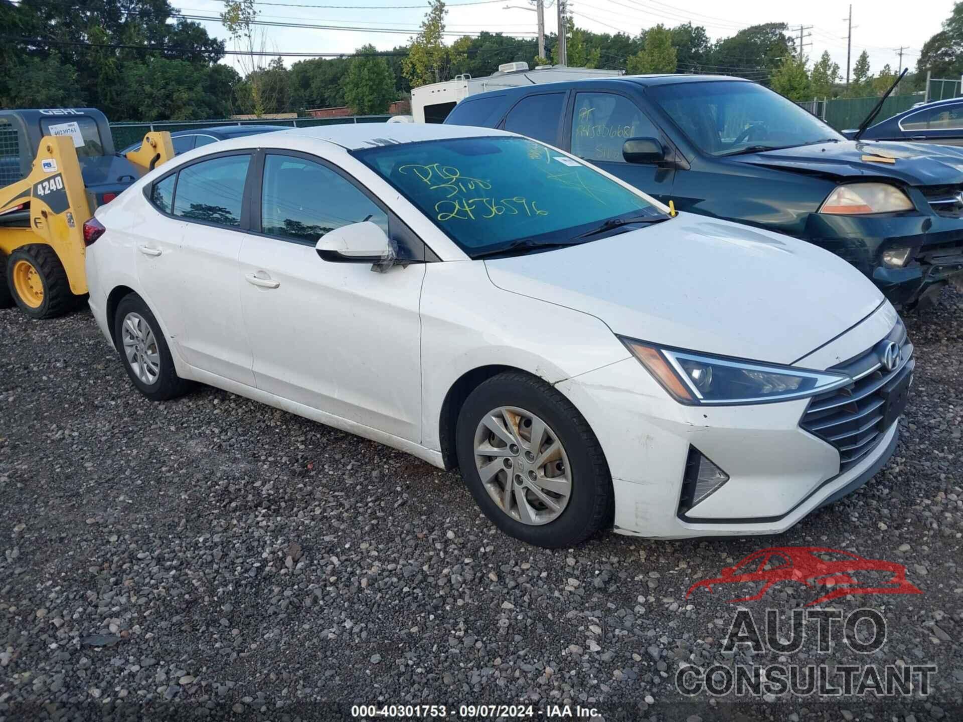 HYUNDAI ELANTRA 2019 - 5NPD74LF4KH428969