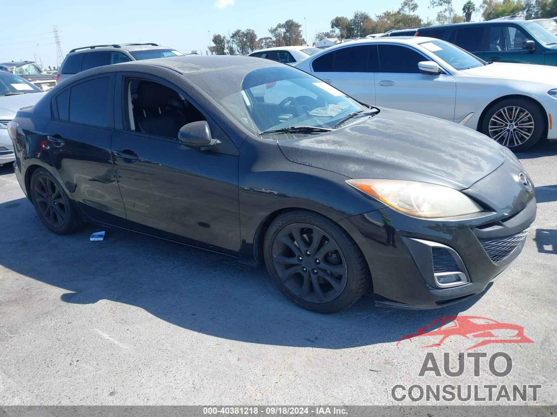 MAZDA MAZDA3 2010 - JM1BL1S69A1253529