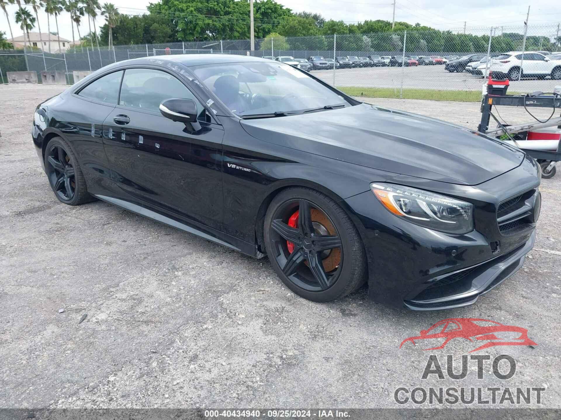 MERCEDES-BENZ AMG S 63 2016 - WDDXJ7JB2GA015033