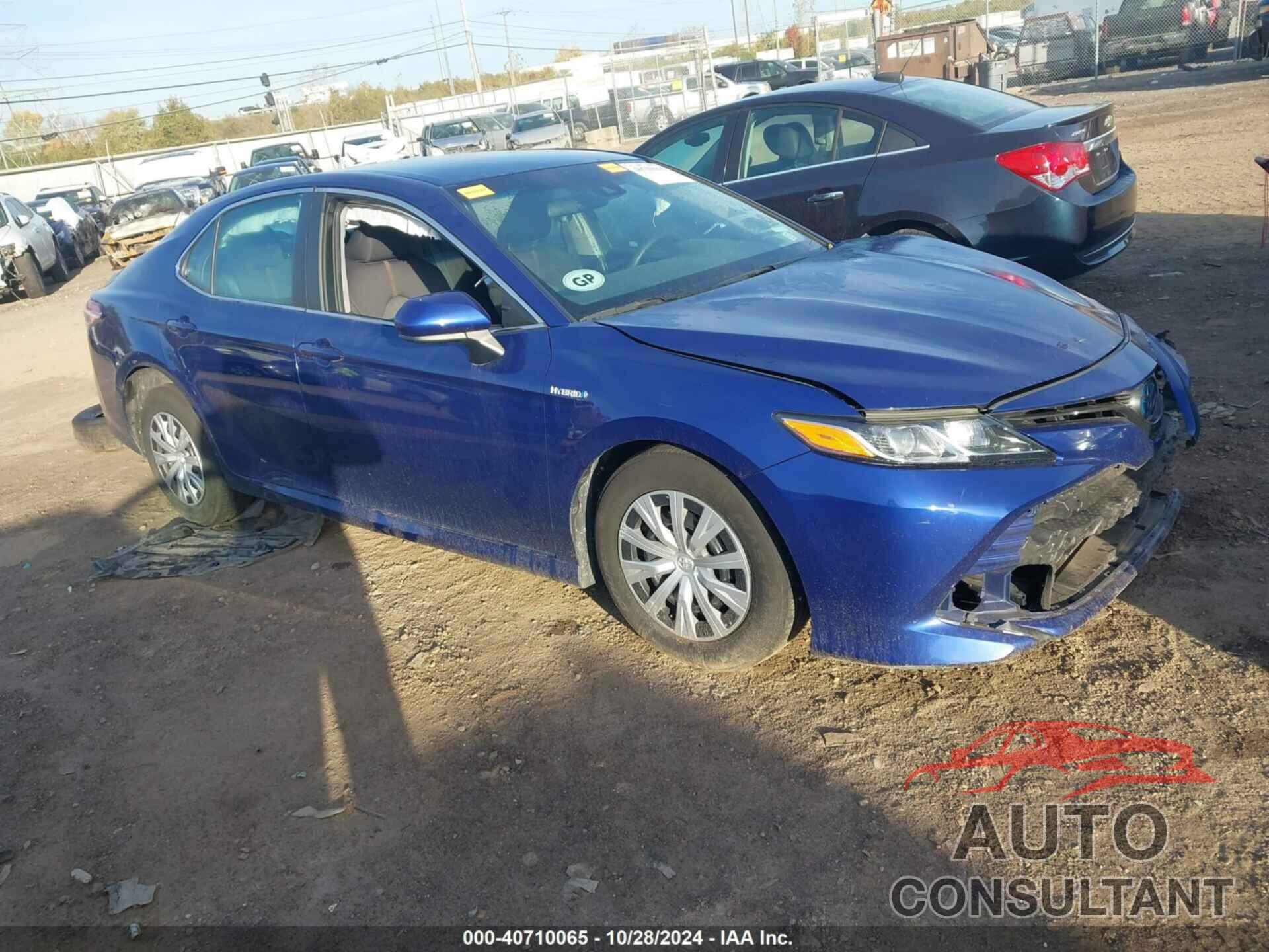 TOYOTA CAMRY HYBRID 2018 - 4T1B31HK1JU506664