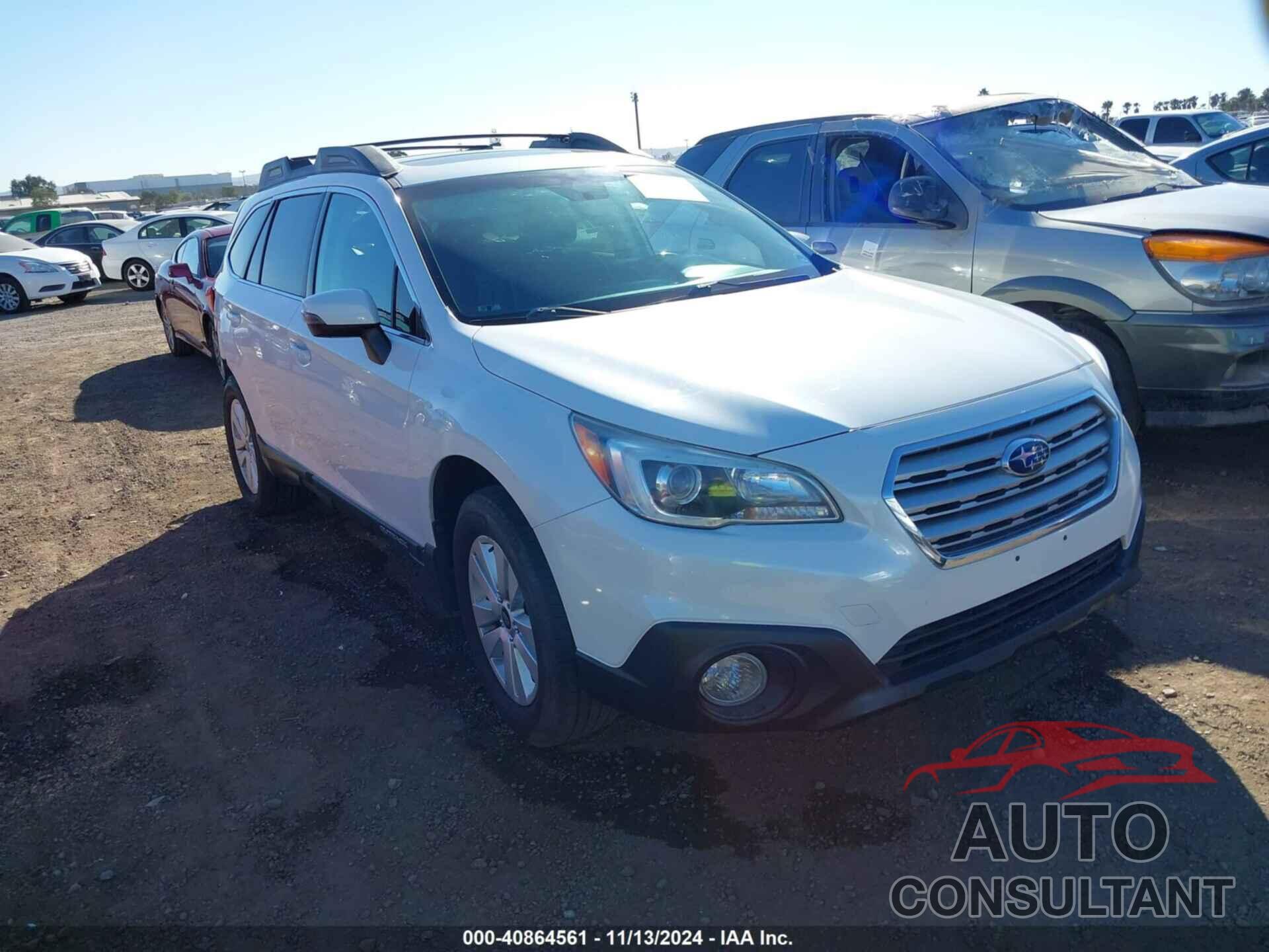 SUBARU OUTBACK 2016 - 4S4BSAHC8G3321697