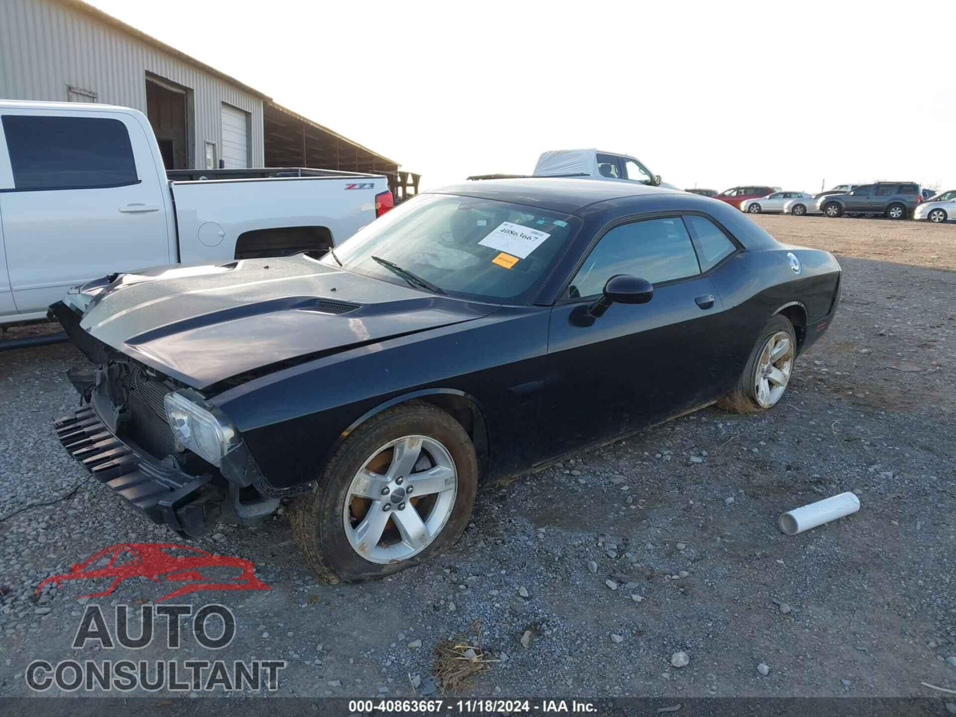 DODGE CHALLENGER 2012 - 2C3CDYAG8CH133637