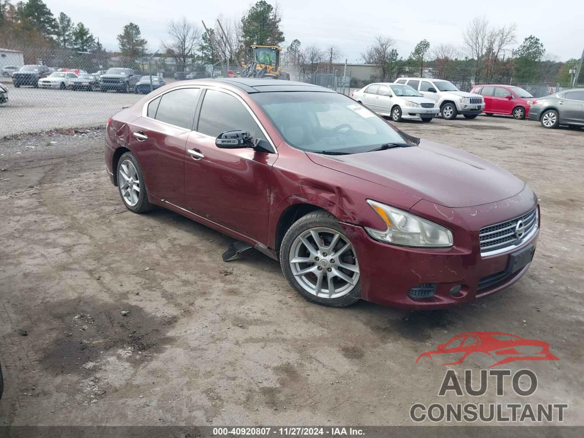 NISSAN MAXIMA 2010 - 1N4AA5AP6AC872733