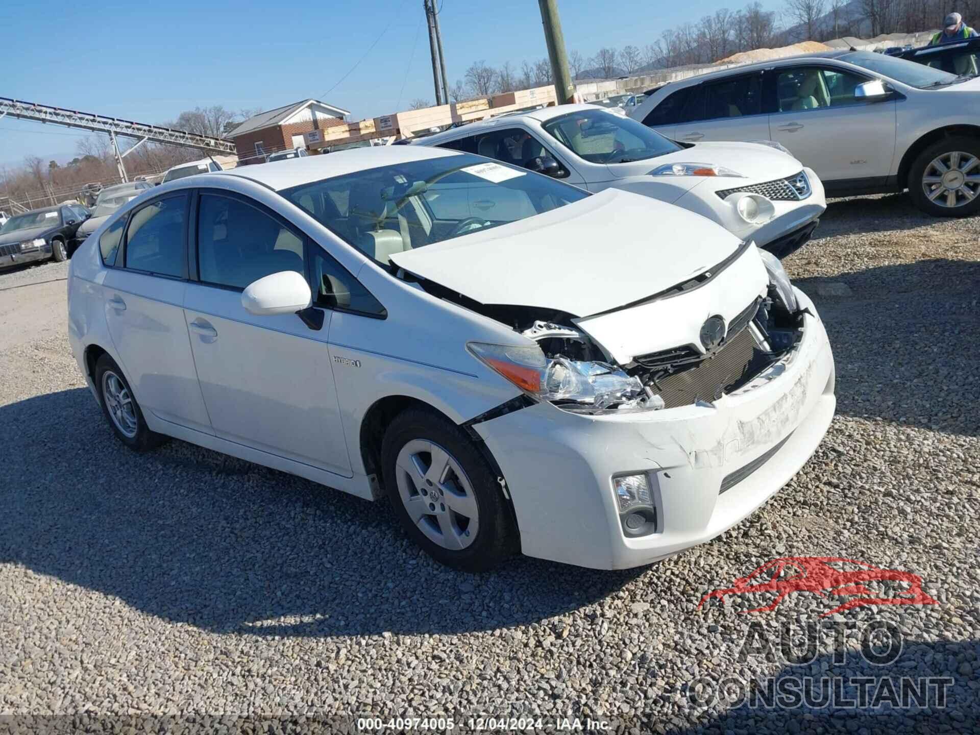 TOYOTA PRIUS 2011 - JTDKN3DU4B0294725