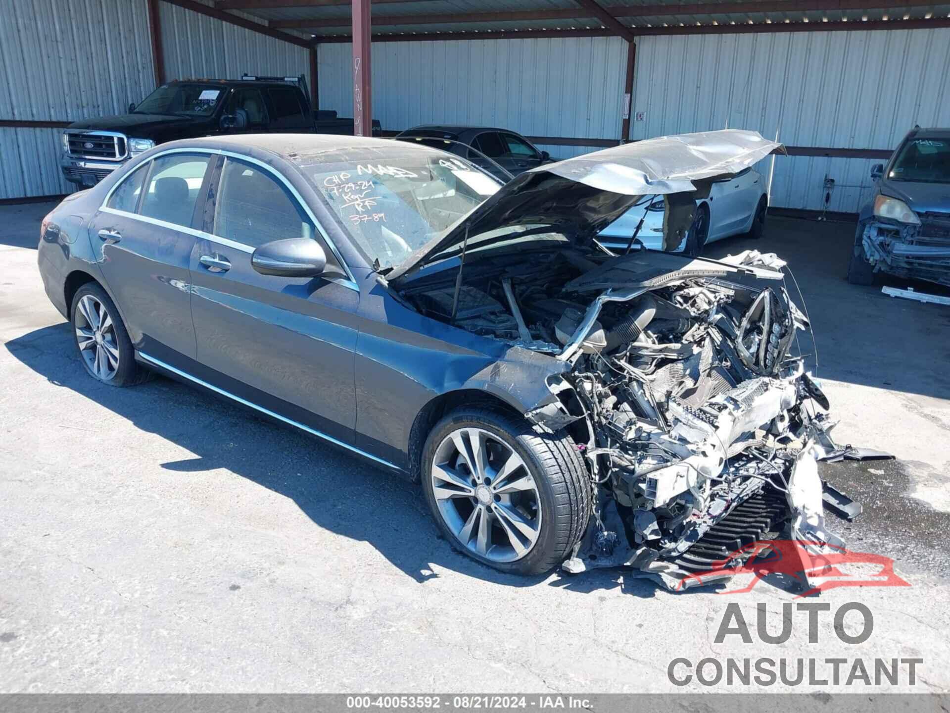MERCEDES-BENZ C 300 2016 - 55SWF4KB2GU160163