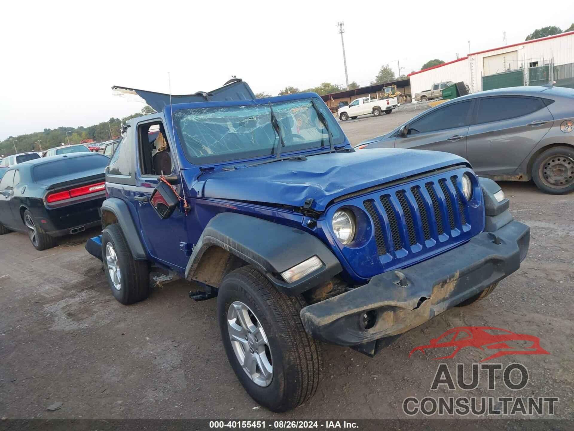 JEEP WRANGLER 2018 - 1C4GJXAGXJW204495