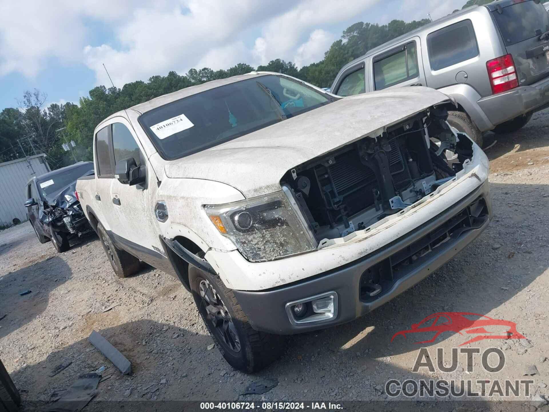 NISSAN TITAN 2017 - 1N6AA1E50HN536566