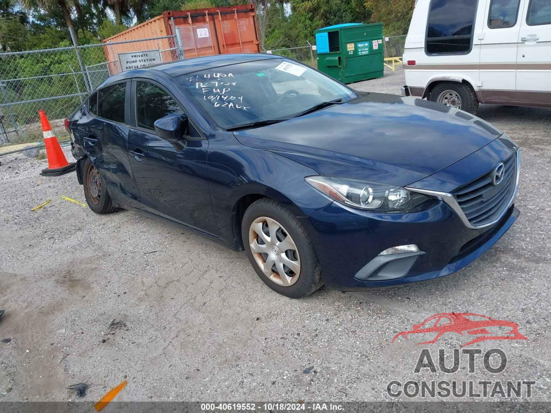 MAZDA MAZDA3 2016 - 3MZBM1T79GM247968