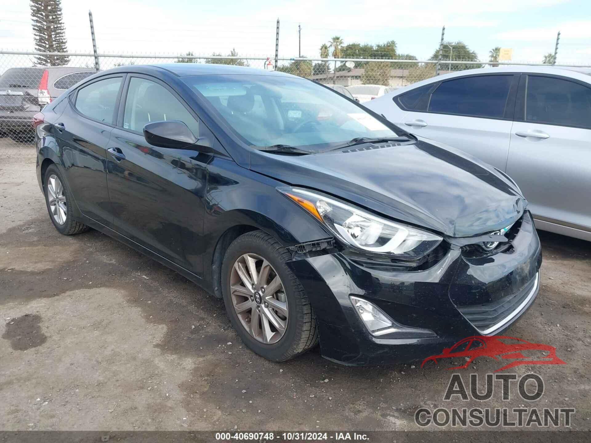 HYUNDAI ELANTRA 2015 - 5NPDH4AE4FH569232