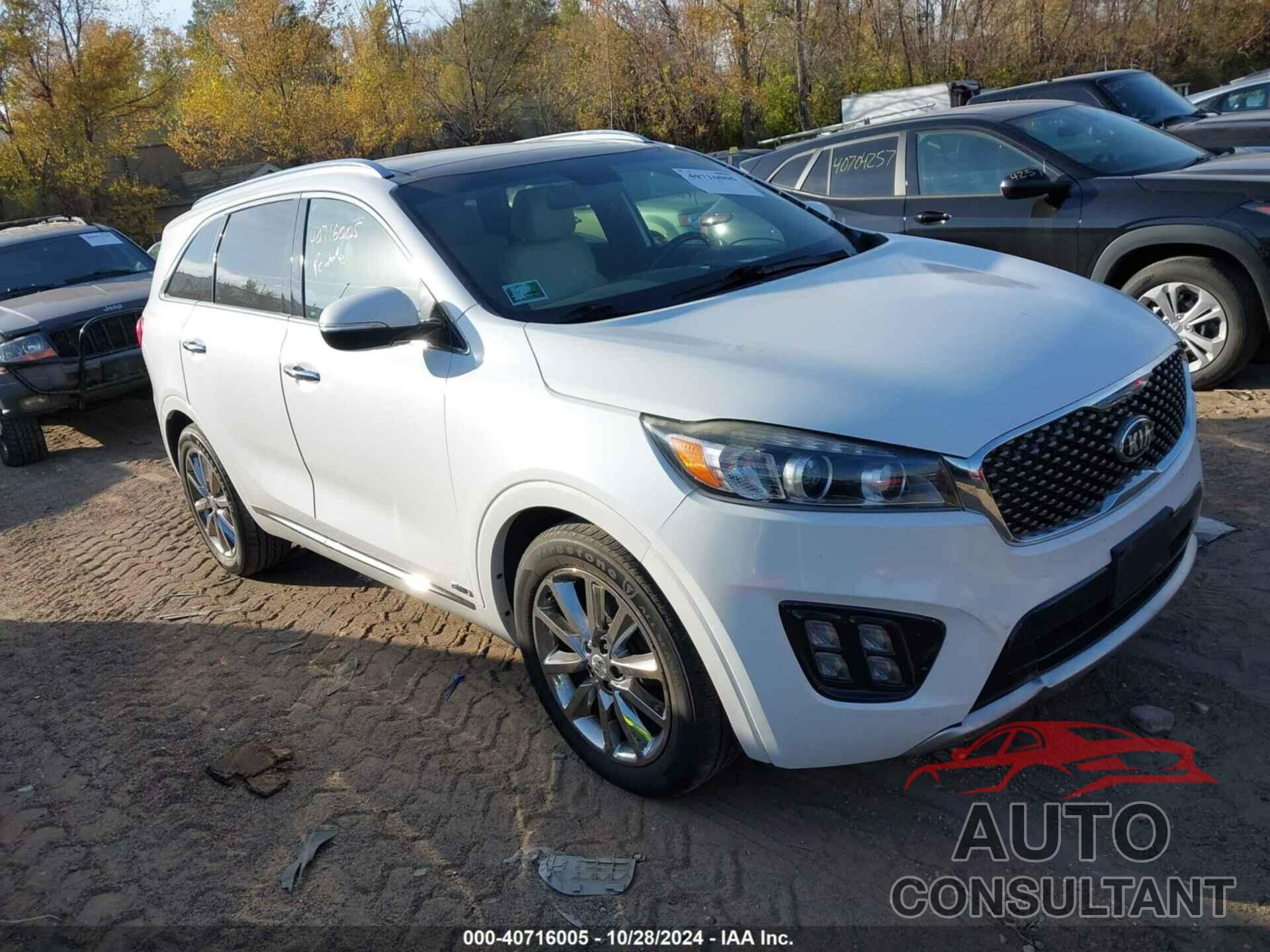 KIA SORENTO 2016 - 5XYPKDA51GG013662