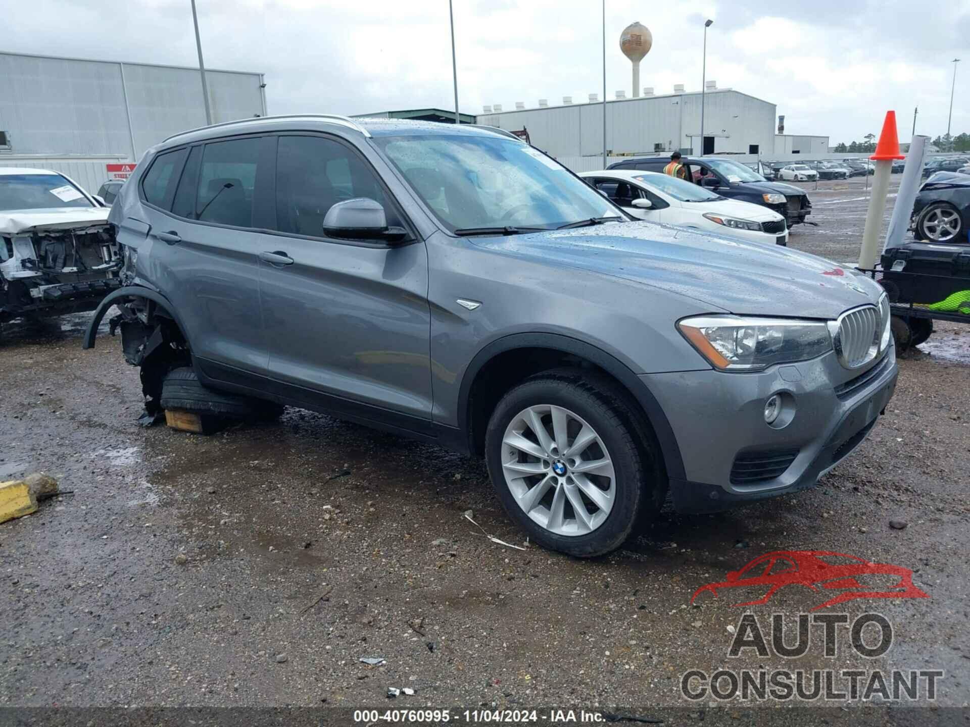 BMW X3 2017 - 5UXWZ7C54H0V86308