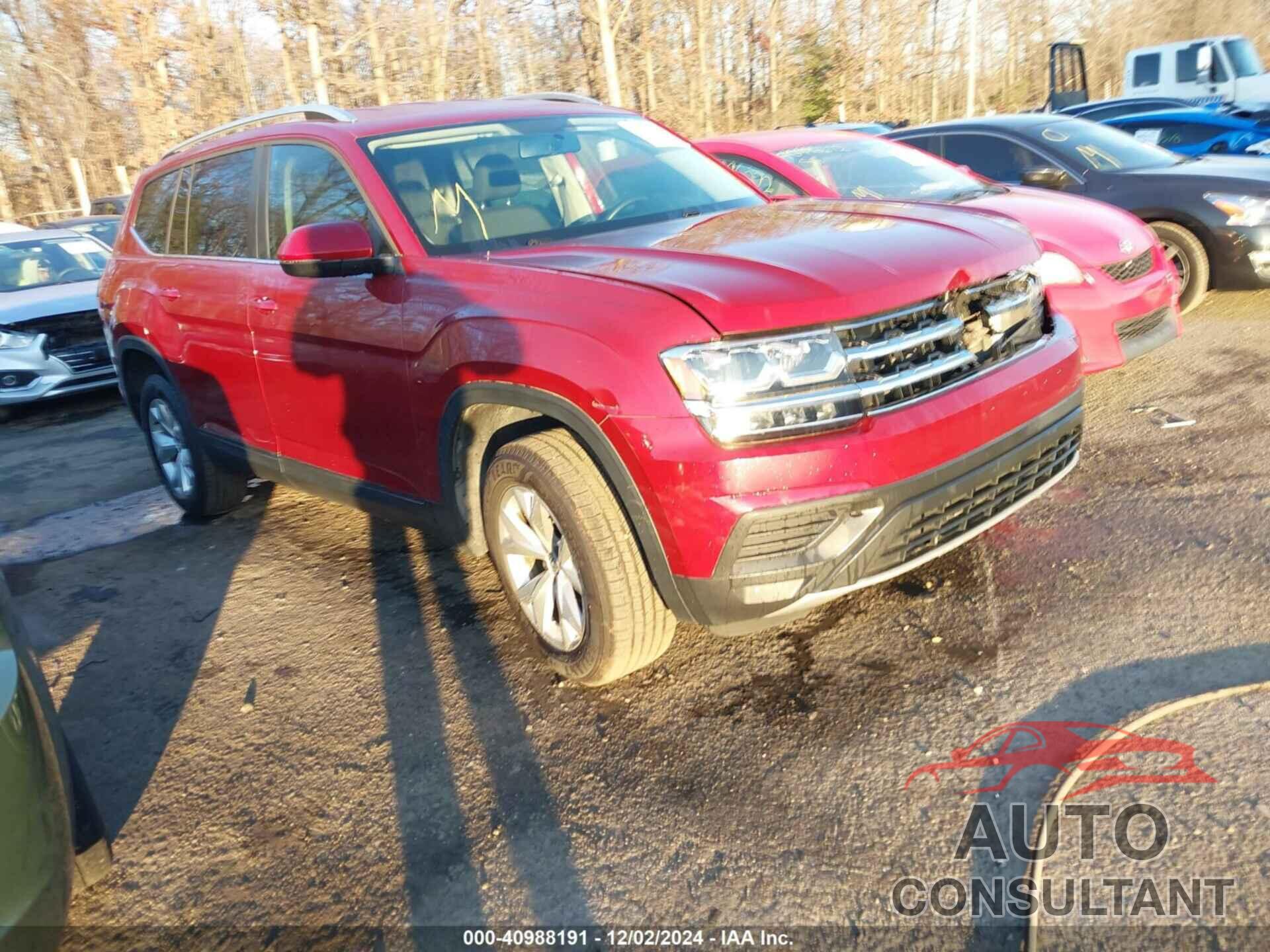 VOLKSWAGEN ATLAS 2018 - 1V2AP2CA1JC551018