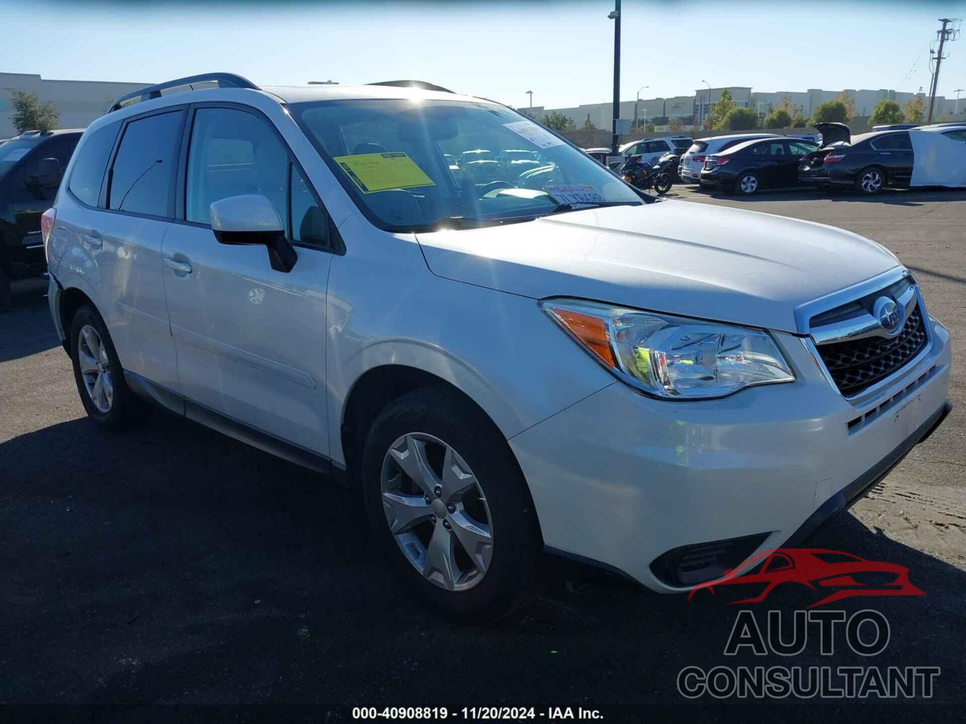 SUBARU FORESTER 2015 - JF2SJADC7FH840420