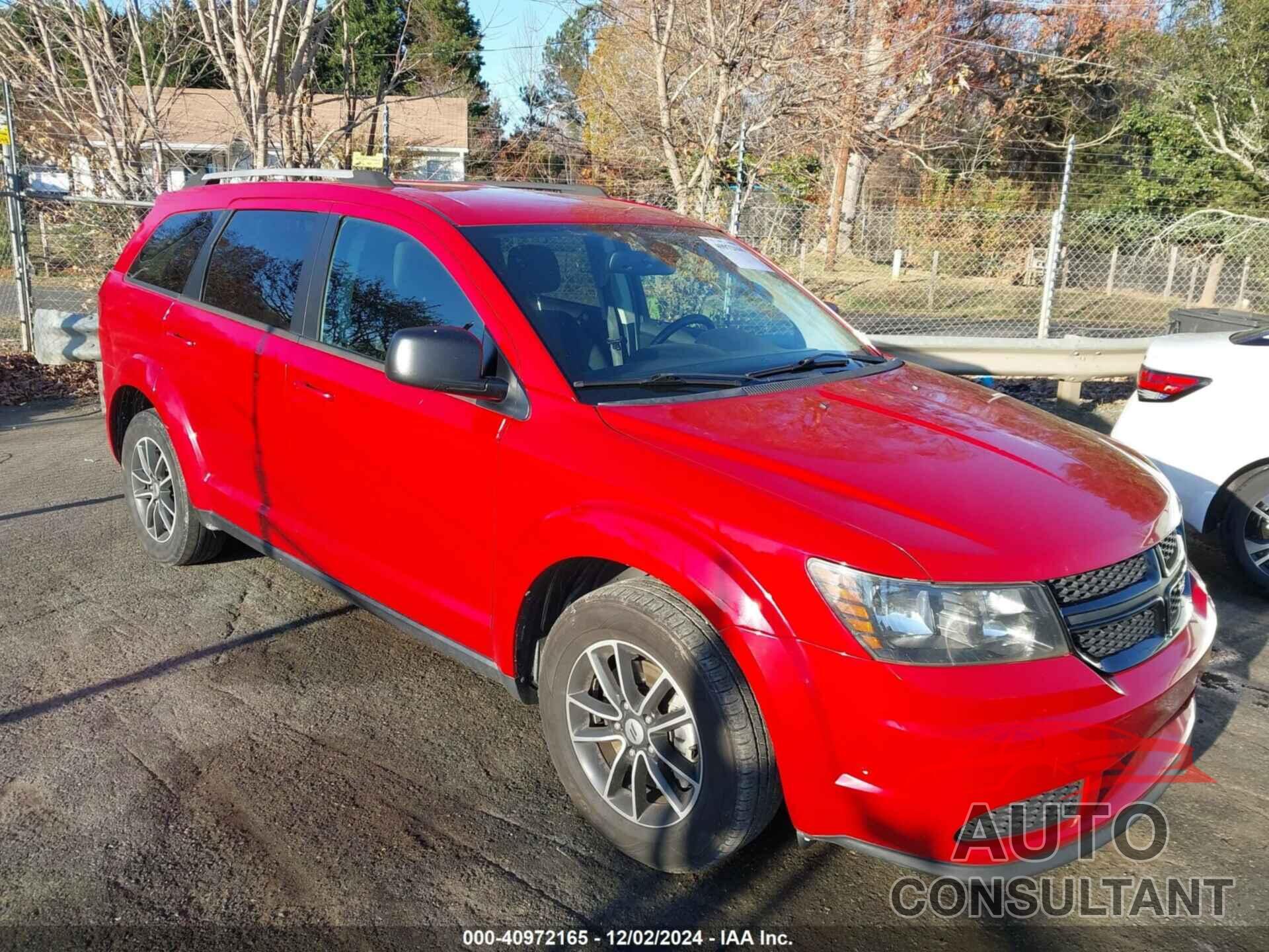 DODGE JOURNEY 2018 - 3C4PDCAB7JT474374