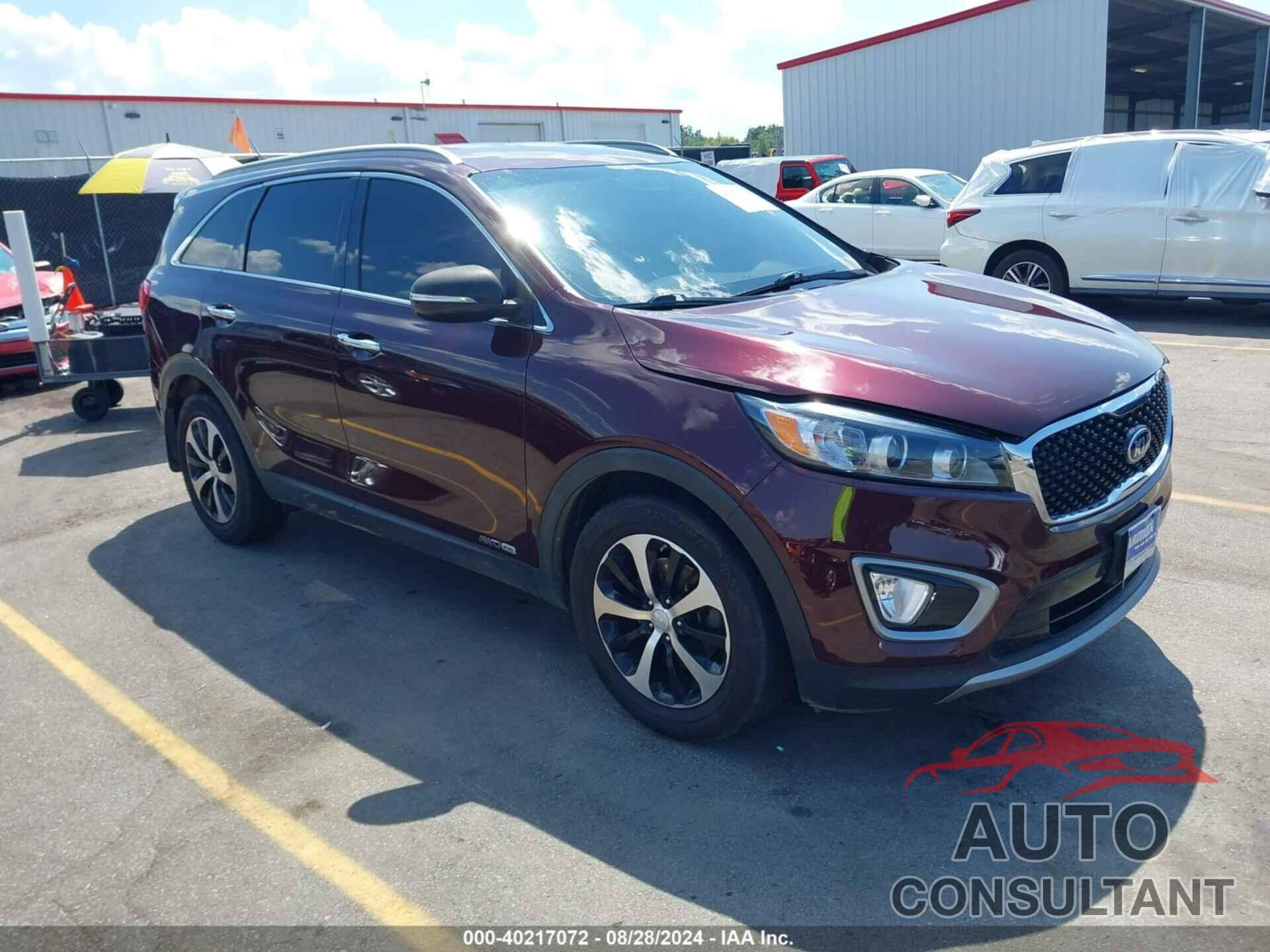 KIA SORENTO 2017 - 5XYPHDA51HG310740