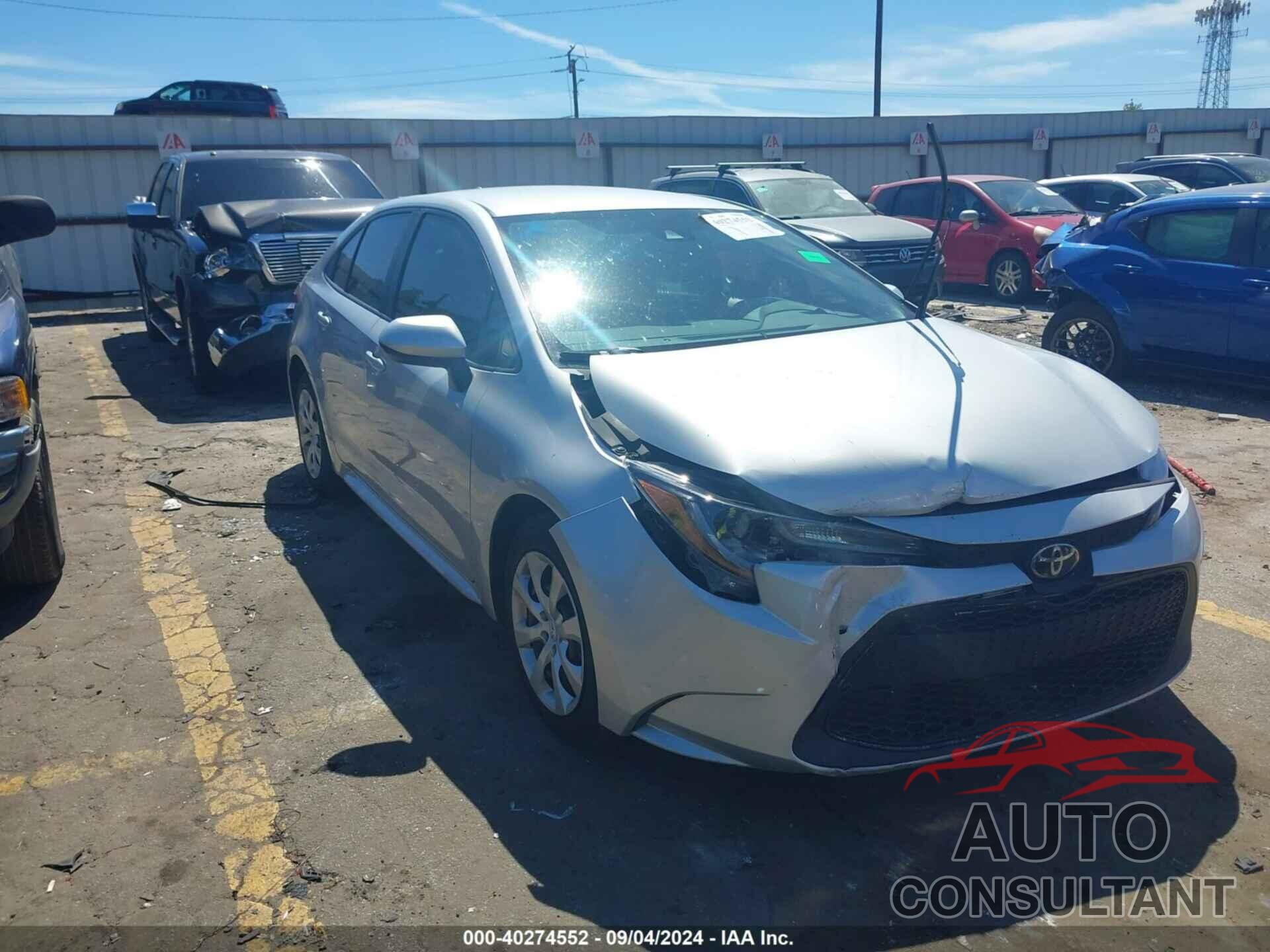 TOYOTA COROLLA 2021 - 5YFEPMAEXMP193515