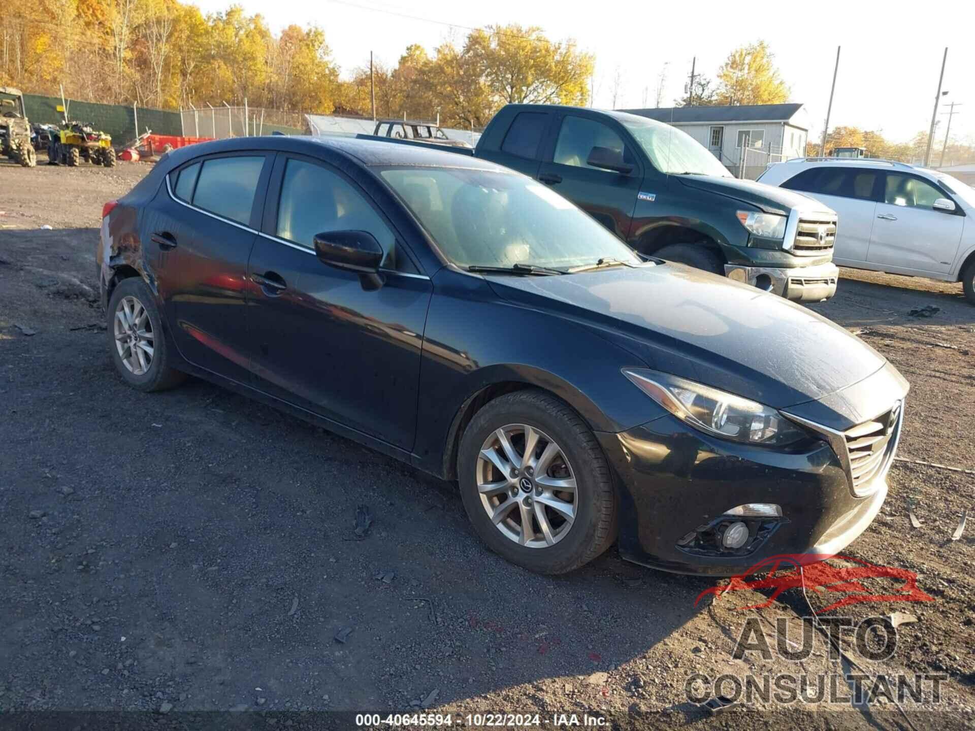 MAZDA MAZDA3 2016 - JM1BM1M72G1314344