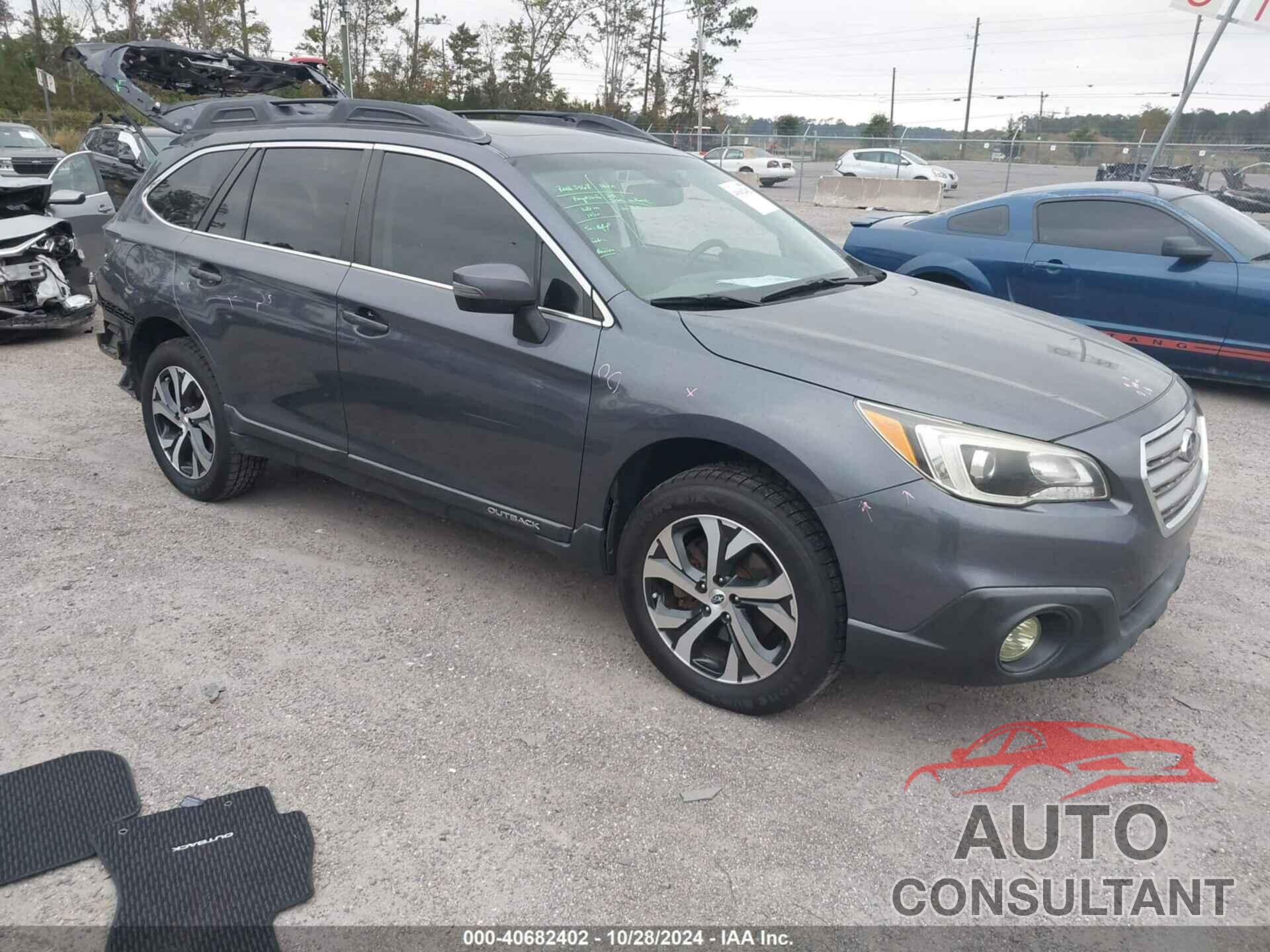 SUBARU OUTBACK 2016 - 4S4BSBHCXG3319486