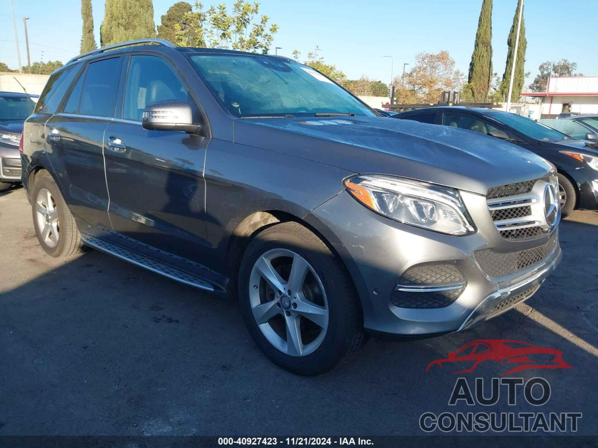 MERCEDES-BENZ GLE 350 2017 - 4JGDA5JB0HA825906