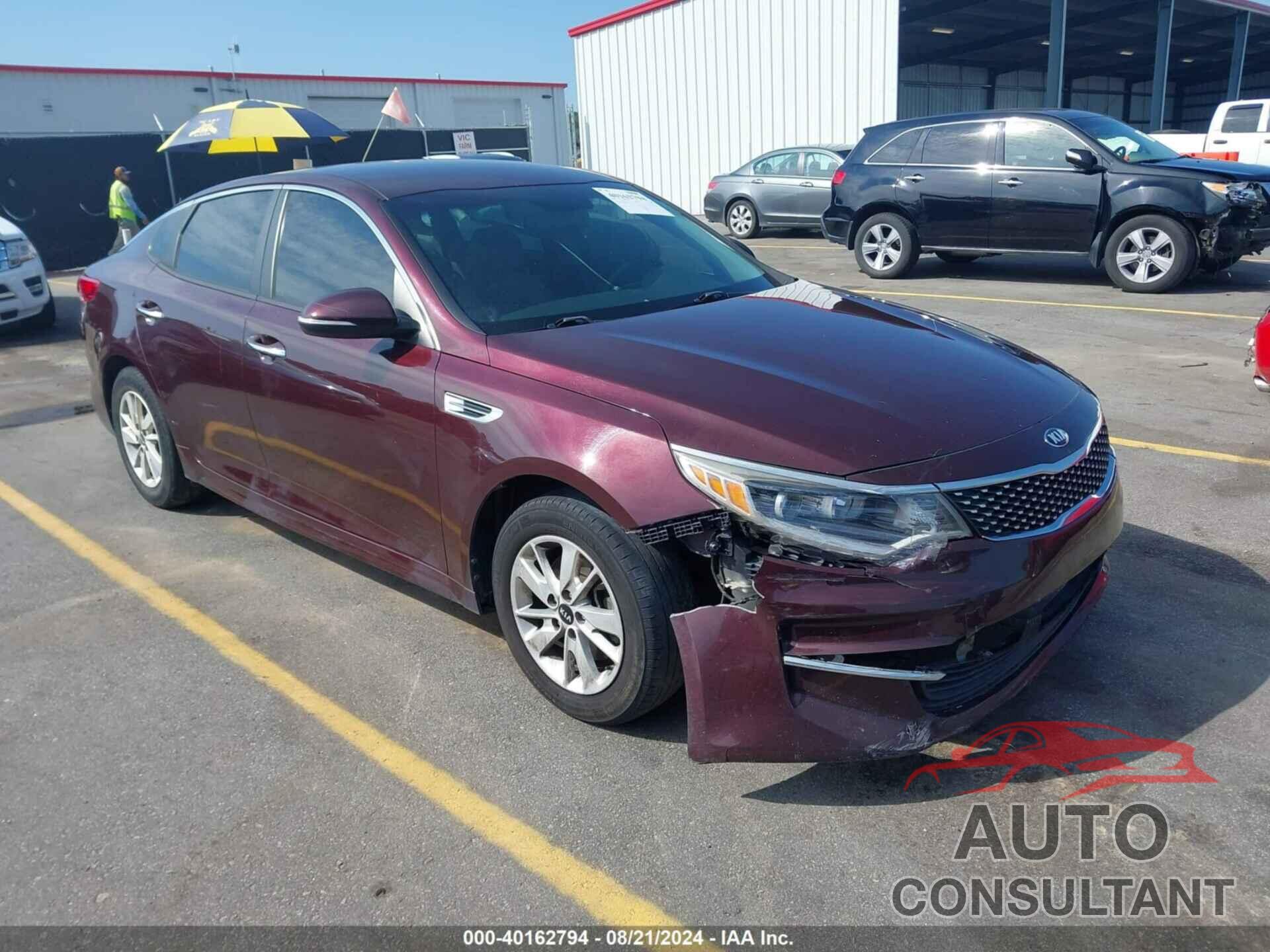KIA OPTIMA 2018 - 5XXGT4L31JG209430