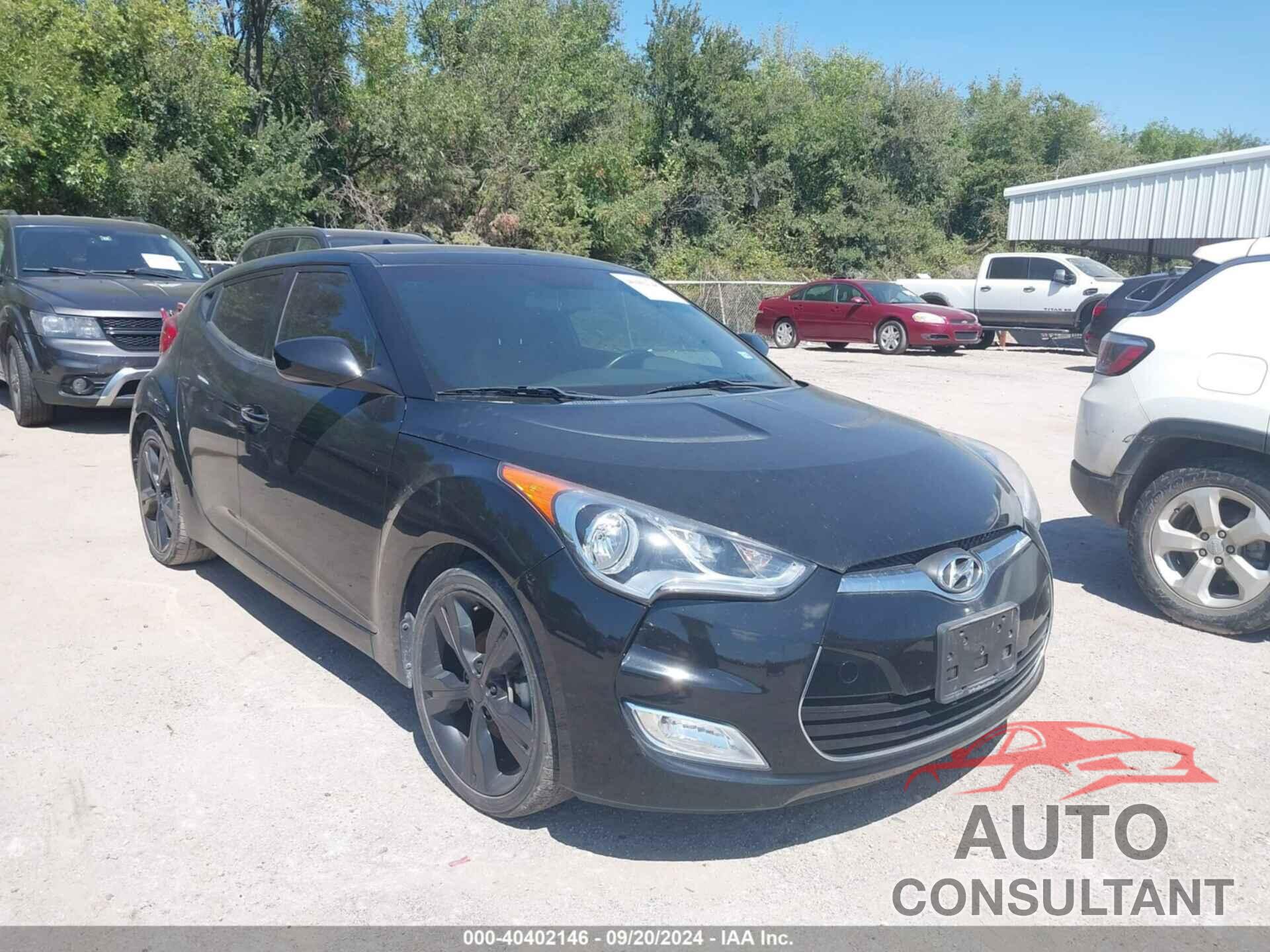 HYUNDAI VELOSTER 2017 - KMHTC6AD7HU318352