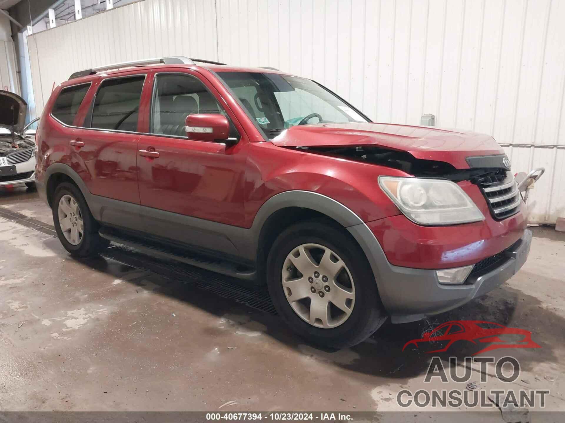 KIA BORREGO 2009 - KNDJH741X95023911