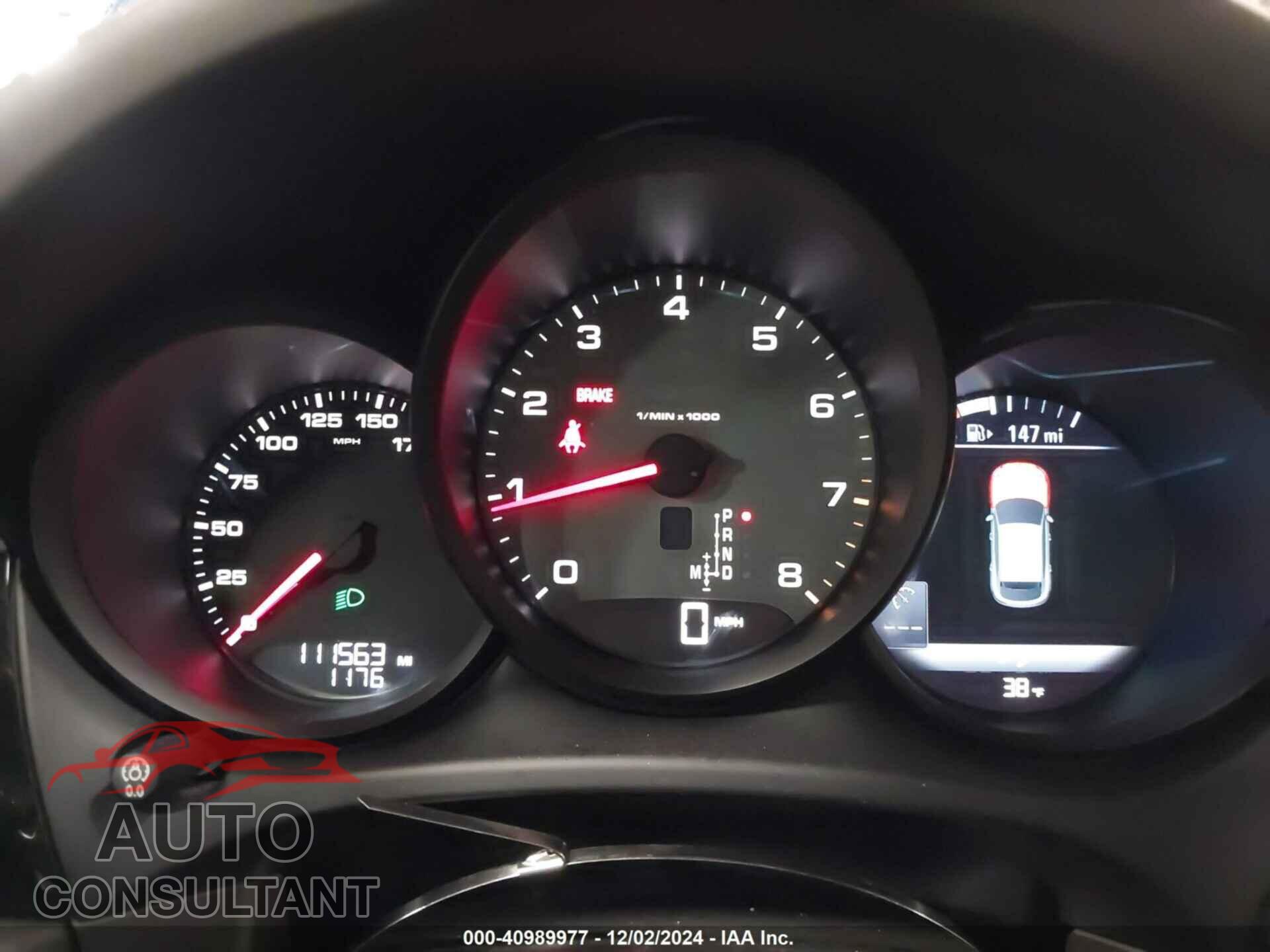 PORSCHE MACAN 2017 - WP1AB2A55HLB10488