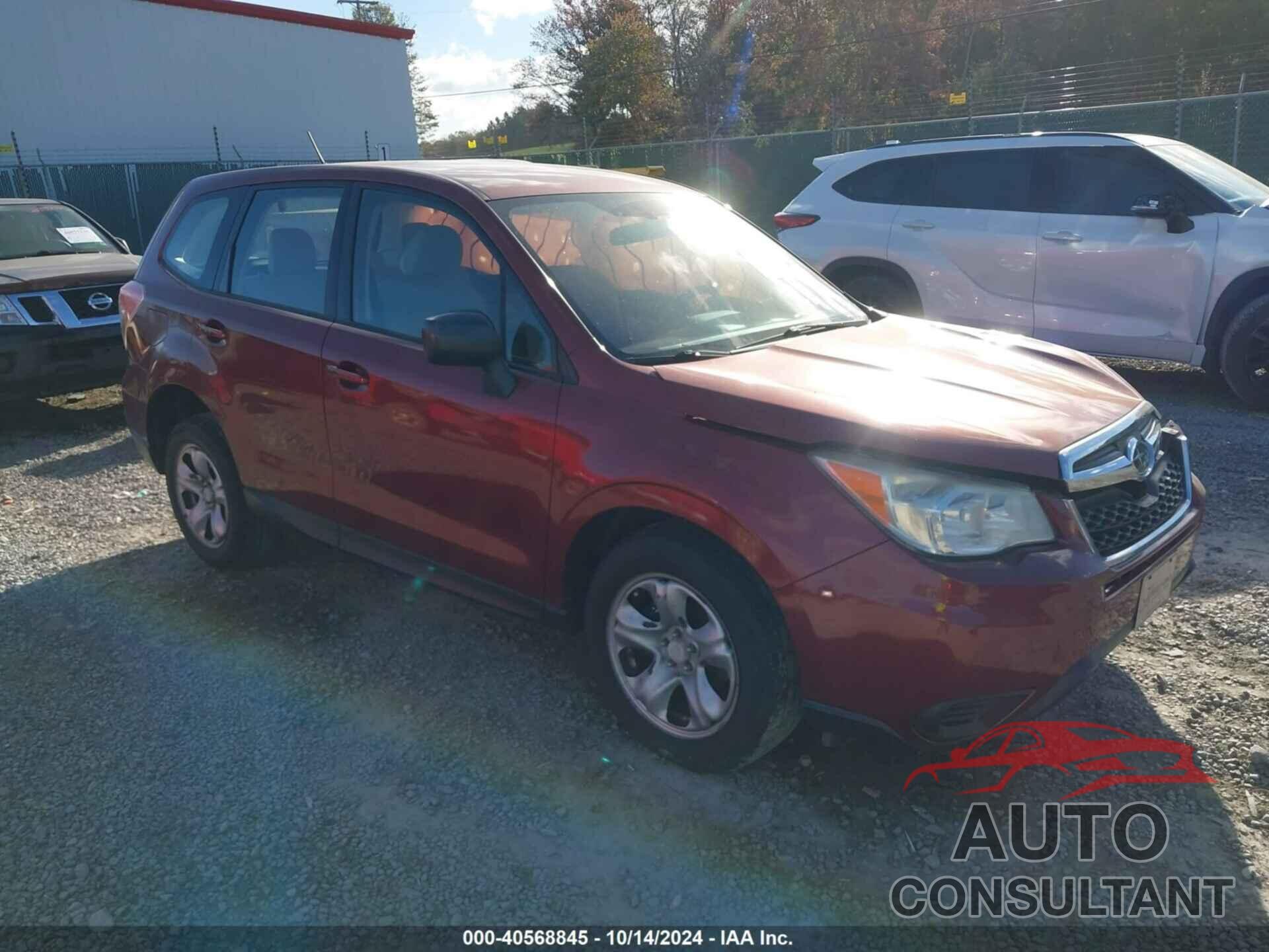 SUBARU FORESTER 2014 - JF2SJAAC4EH468148