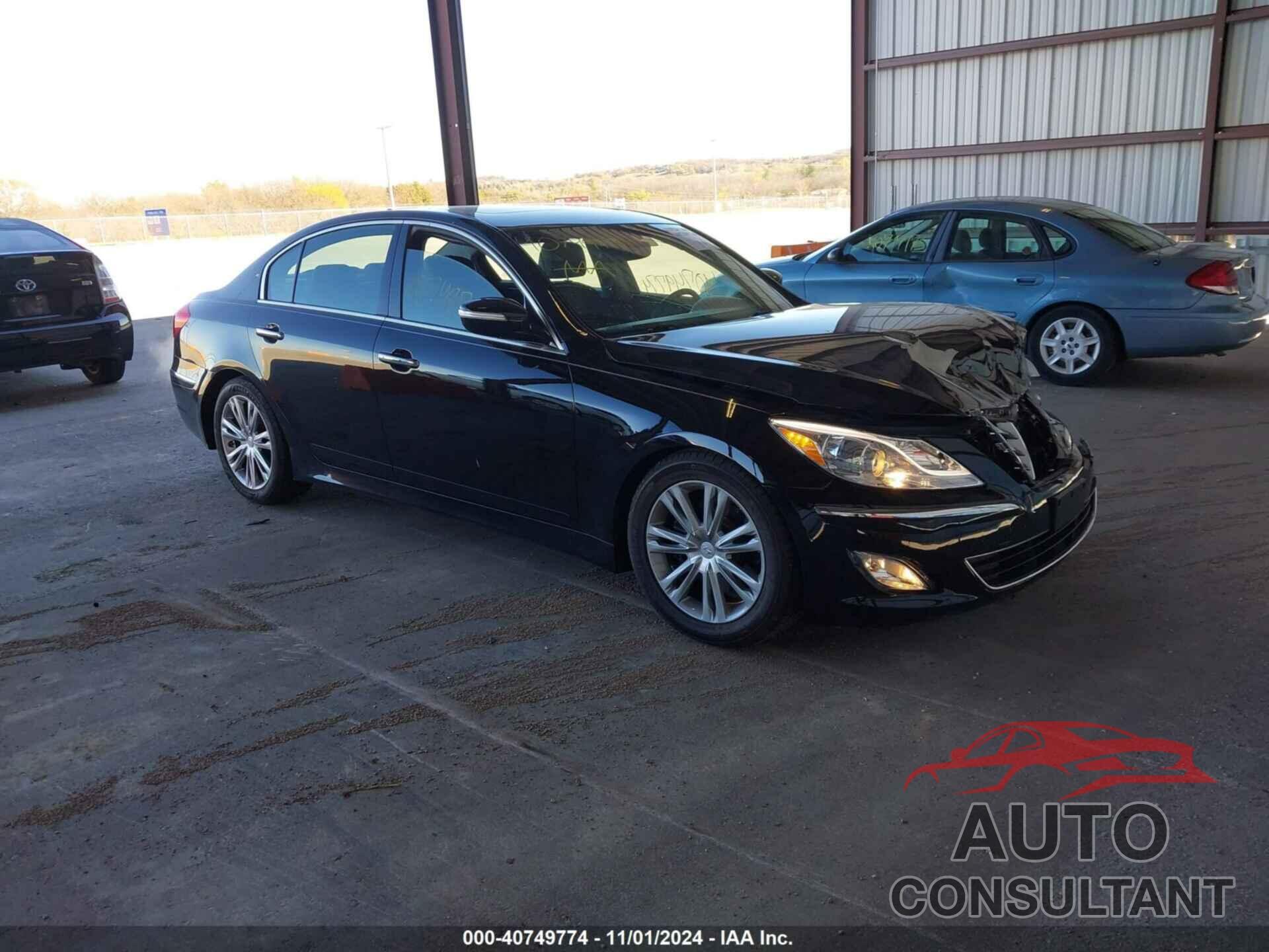 HYUNDAI GENESIS 2012 - KMHGC4DD1CU154834
