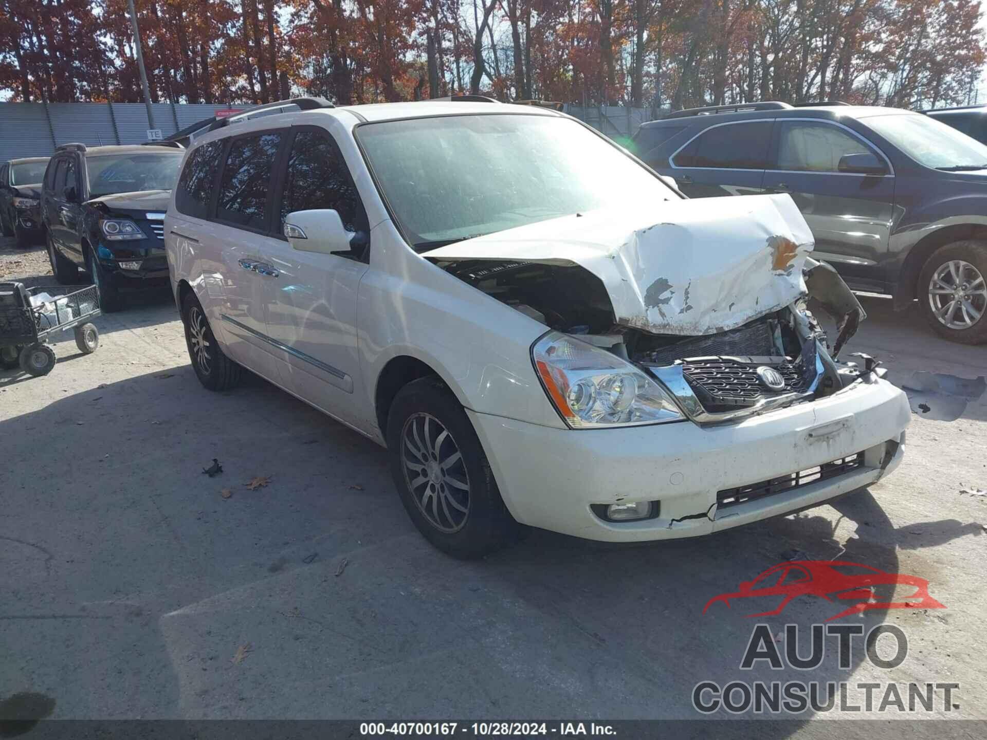 KIA SEDONA 2012 - KNDMH4C78C6497116