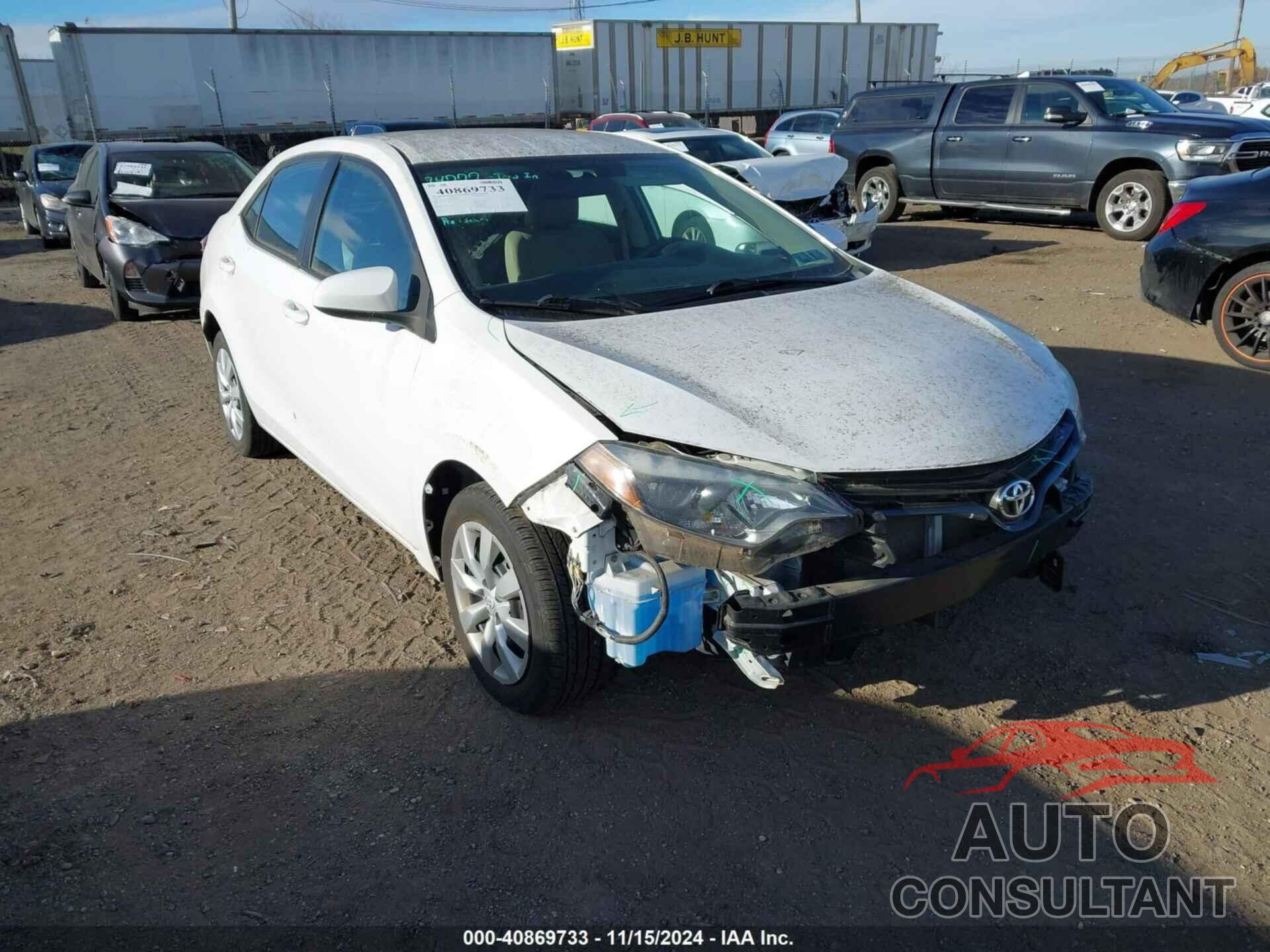 TOYOTA COROLLA 2016 - 2T1BURHE8GC616059