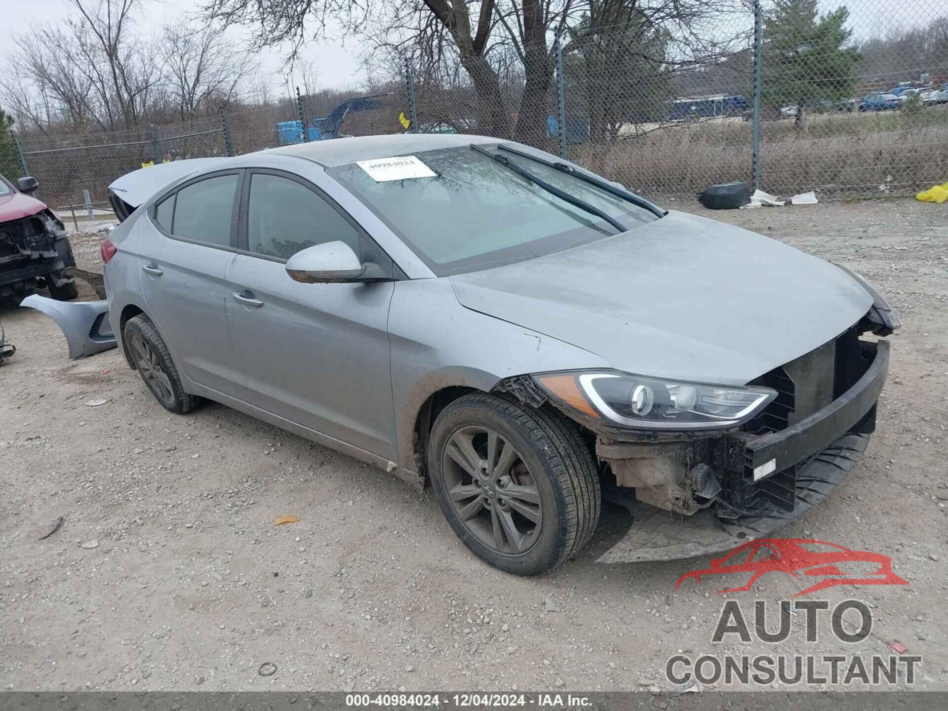 HYUNDAI ELANTRA 2017 - 5NPD84LF4HH181930