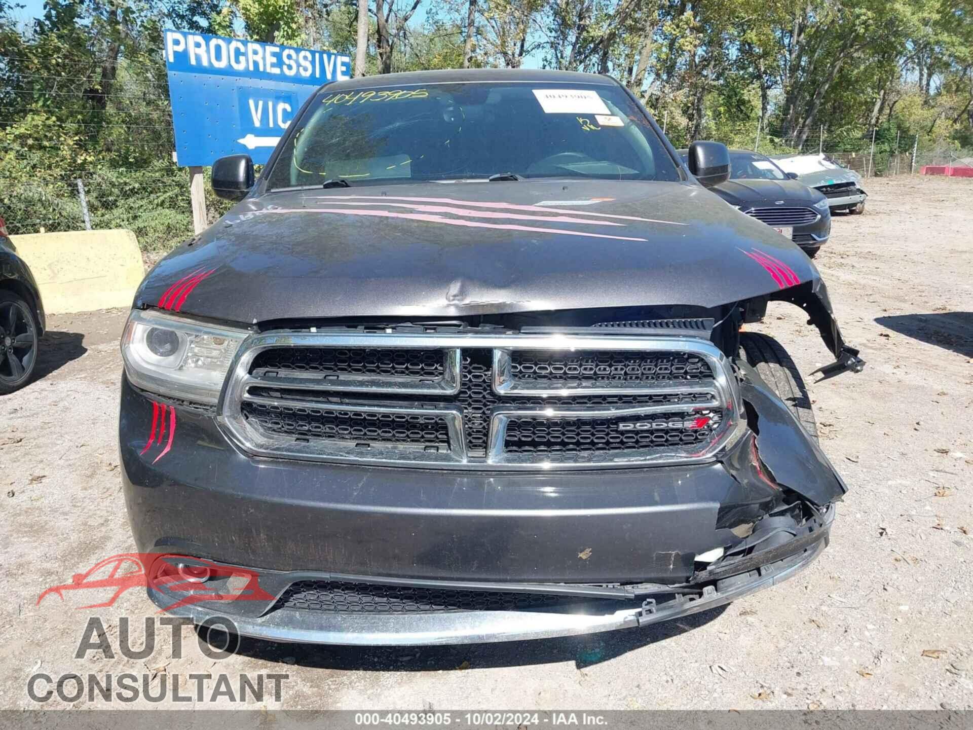 DODGE DURANGO 2017 - 1C4RDJAG4HC888565