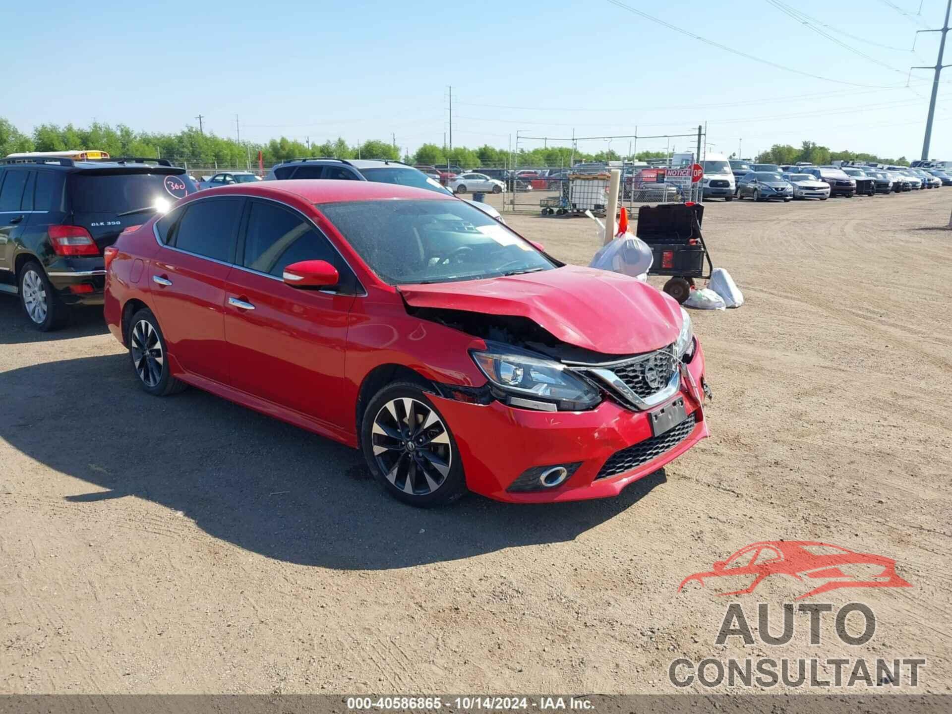 NISSAN SENTRA 2017 - 3N1AB7AP5HY358136