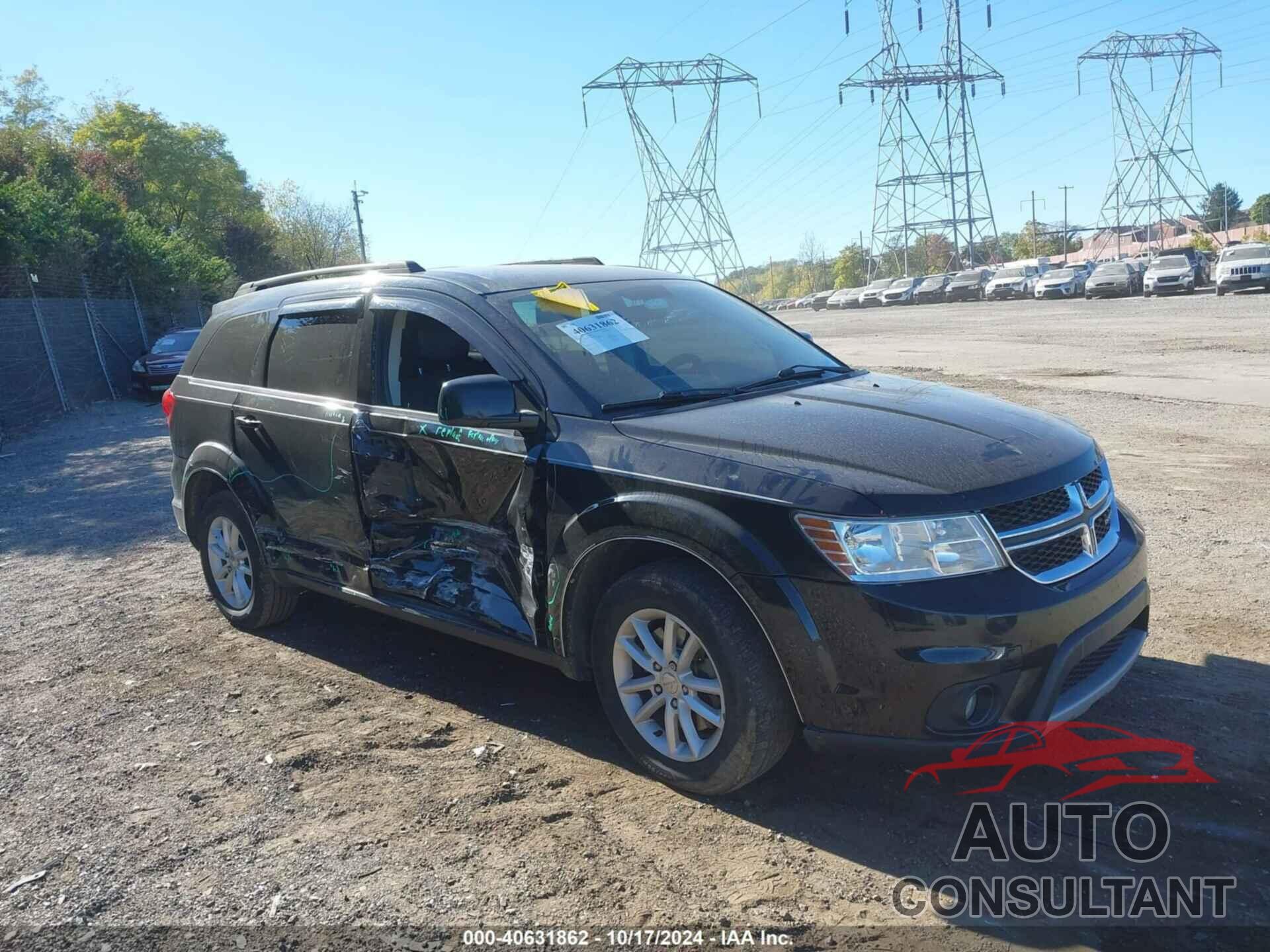 DODGE JOURNEY 2017 - 3C4PDCBG1HT590934