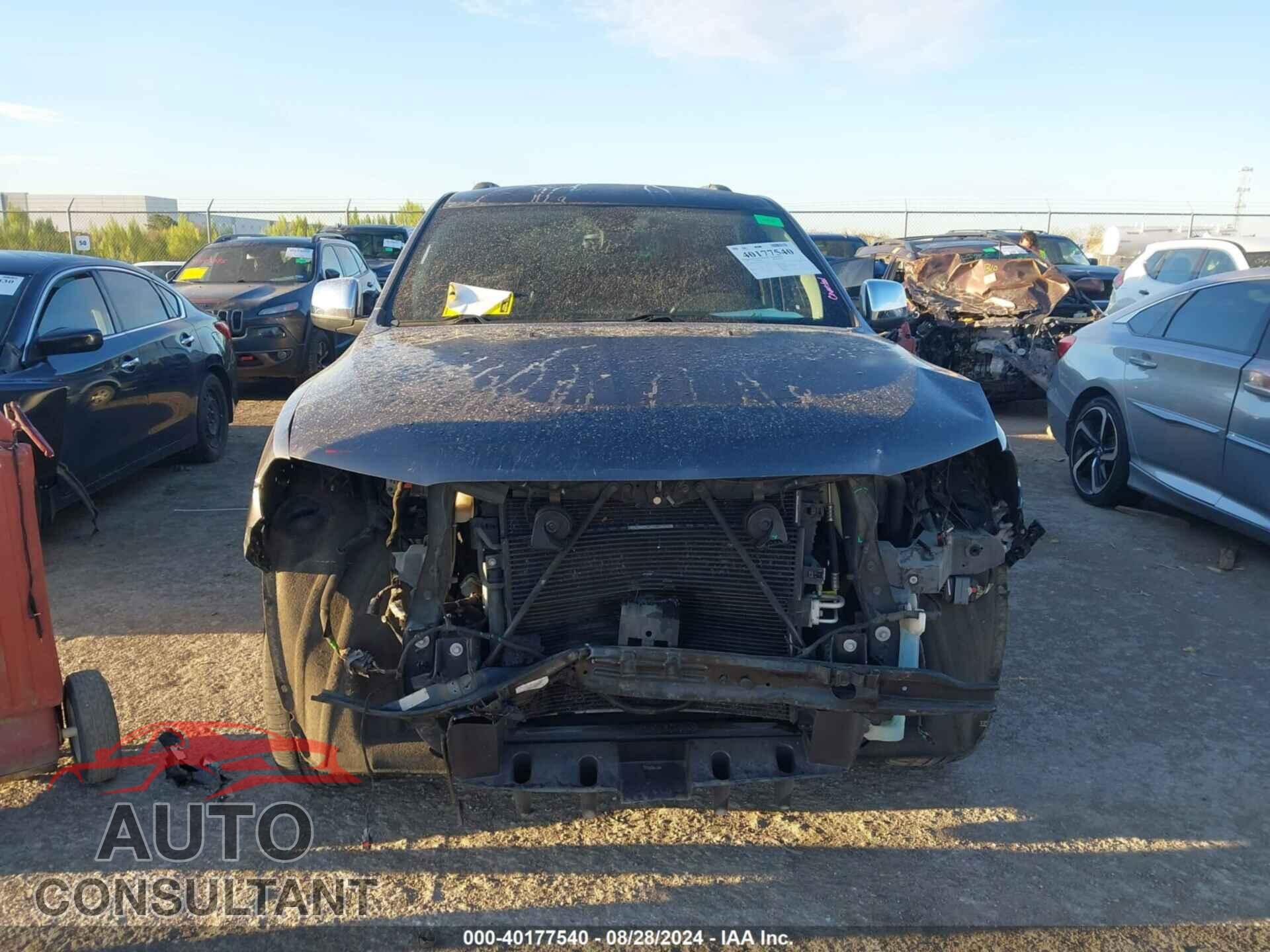 DODGE DURANGO 2017 - 1C4RDHAG1HC709102