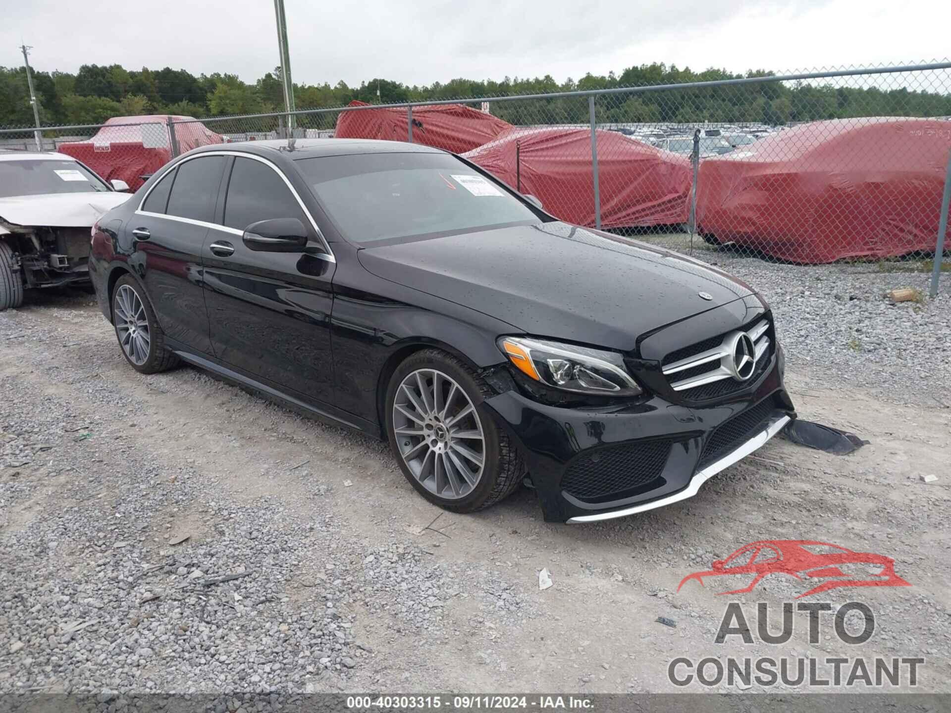 MERCEDES-BENZ C 300 2018 - WDDWF4JB1JR397995