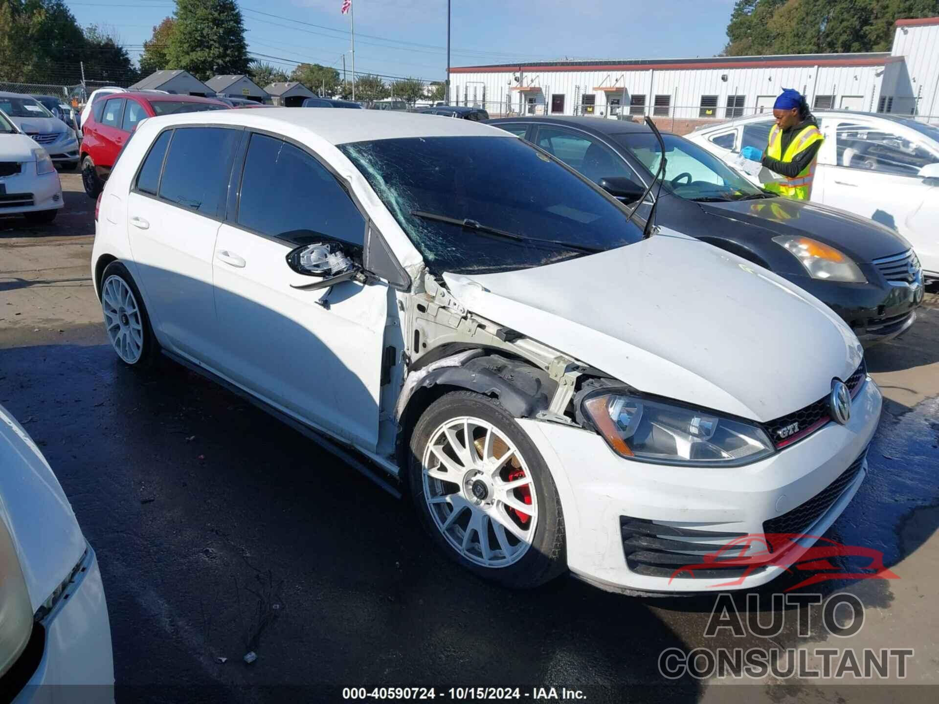 VOLKSWAGEN GOLF GTI 2017 - 3VW5T7AU2HM016729