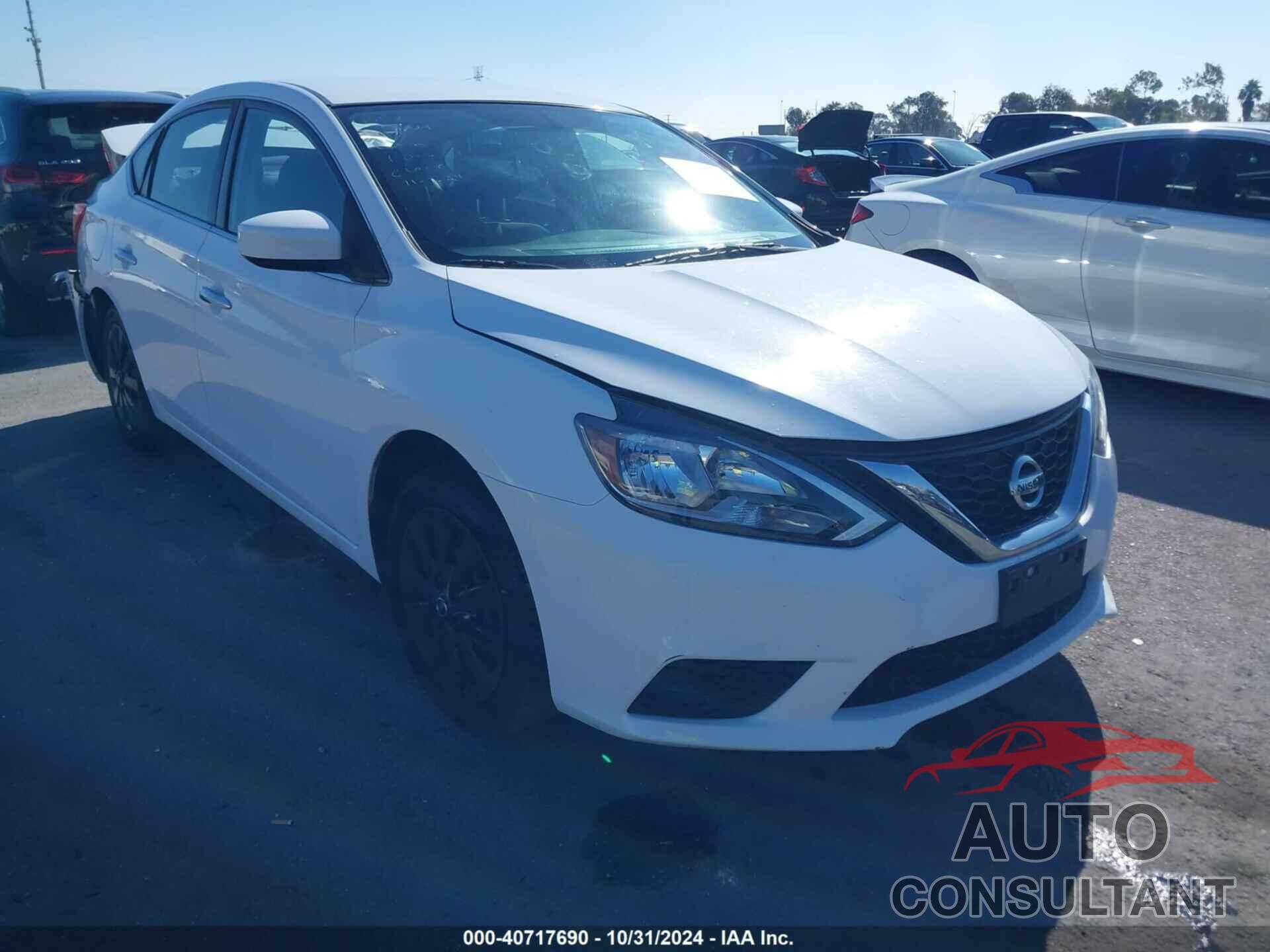 NISSAN SENTRA 2018 - 3N1AB7AP1JY256287